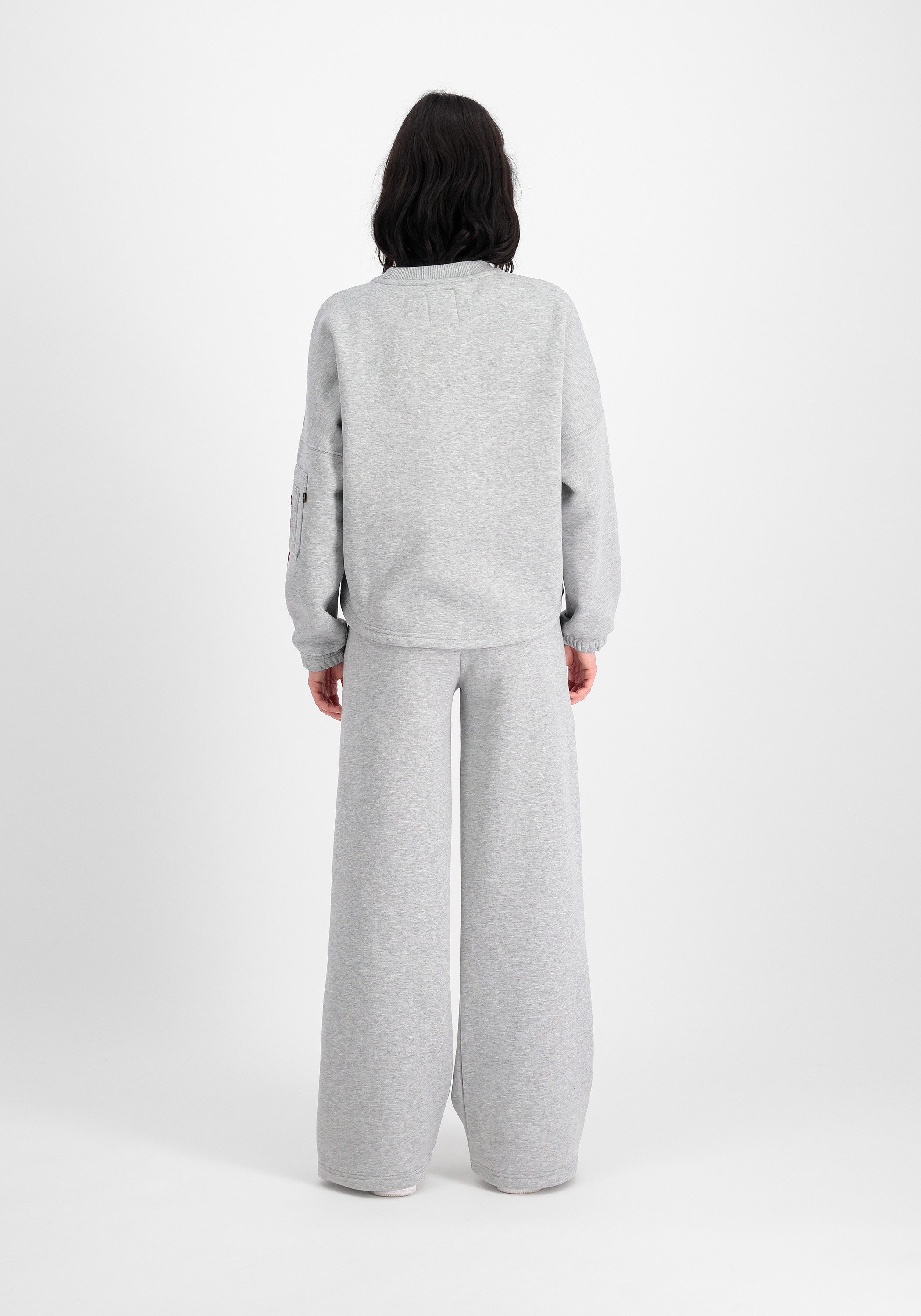 Alpha Industries Joggingbroek Alpha Industries Women - Jogger X-Fit Label Wide Jogger Wmn