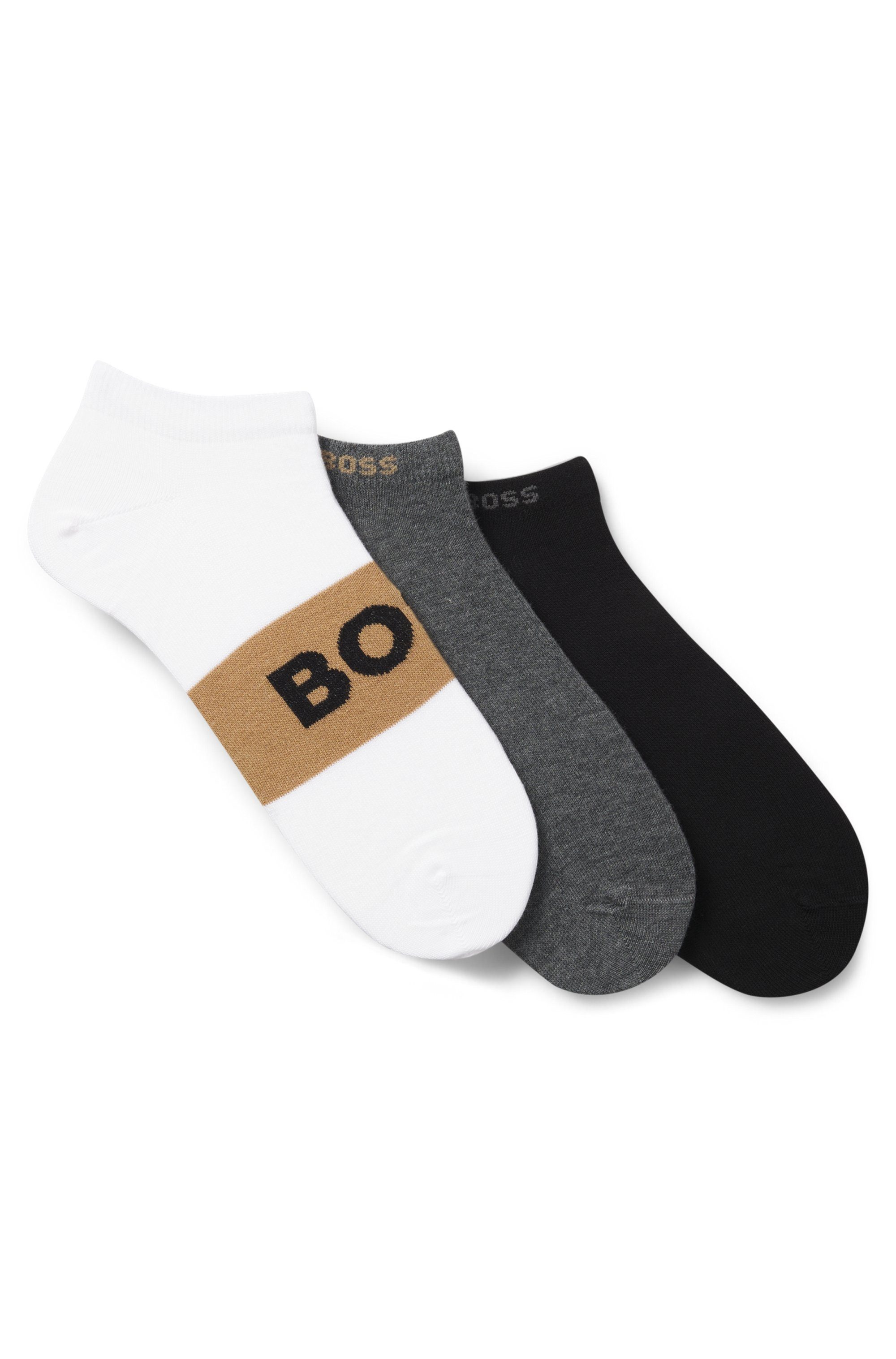 BOSS Sneakersokken 3P AS Logo CC (3 paar)