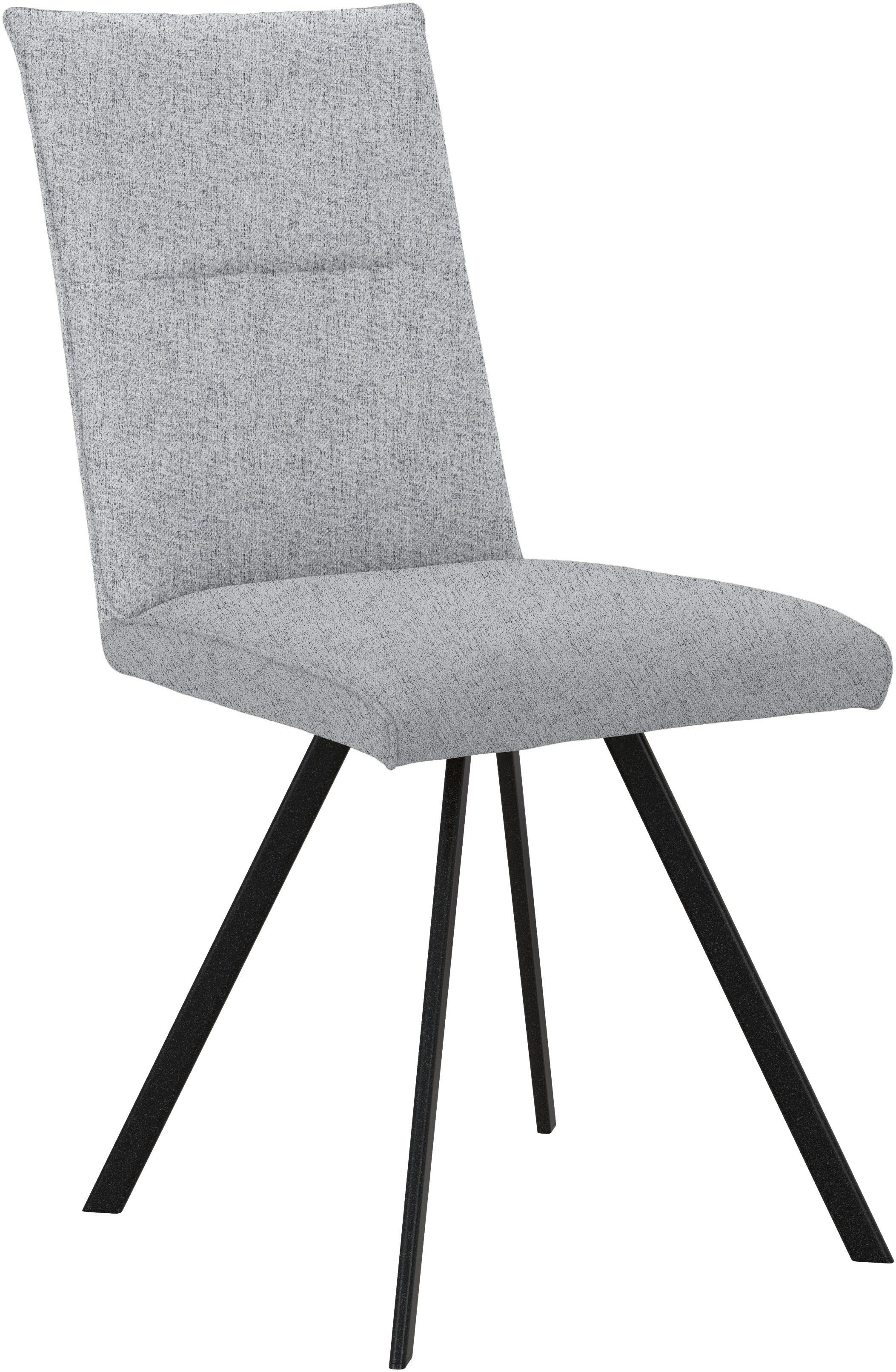 Home affaire Stoel met 4 poten Sava Metalen frame (set, 2 stuks)