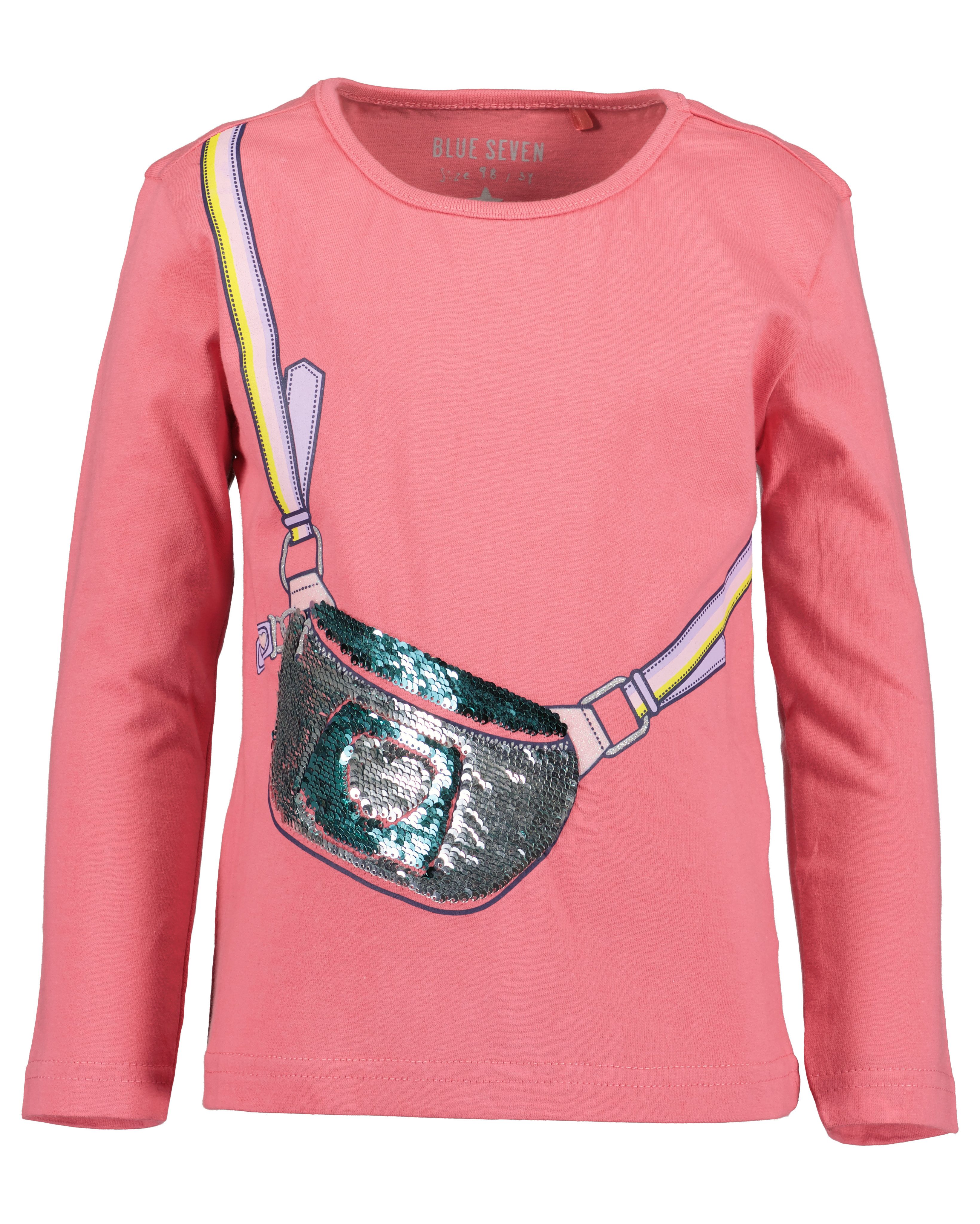 Blue Seven Shirt met lange mouwen meisjes shirts met lange mouwen maat 92 rood