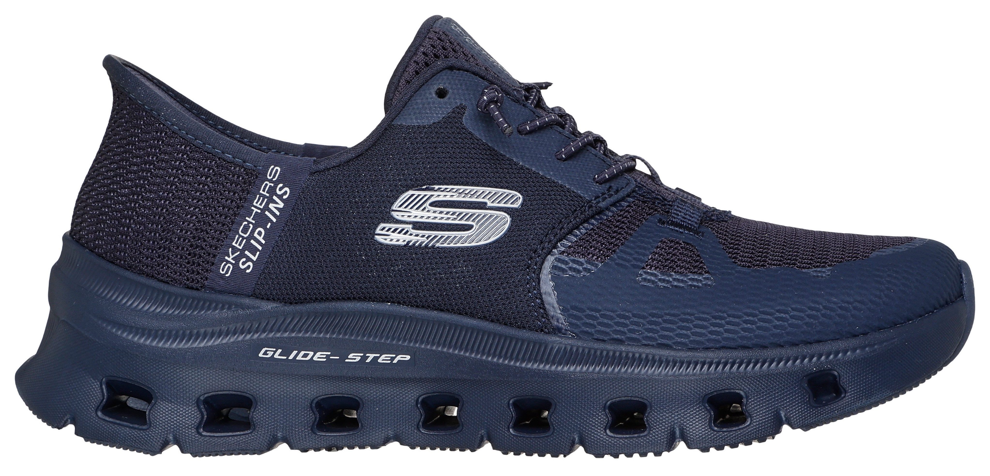 Skechers Slip-on sneakers GLIDE-STEP PRO Slippers, vrijetijdsschoen met comfortabele hielkussenfunctie