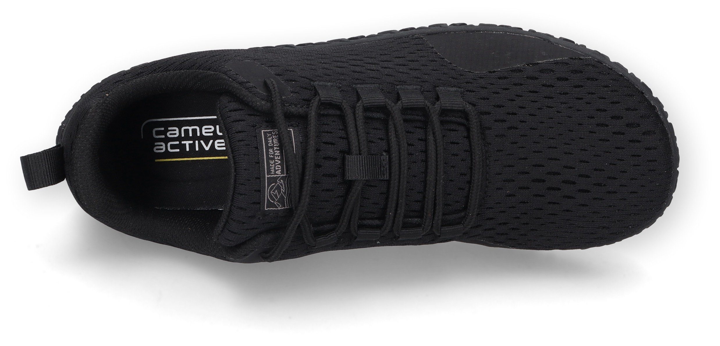 camel active Barefootschoenen sneakers veterschoen comfort schoen met praktische vetersluiting