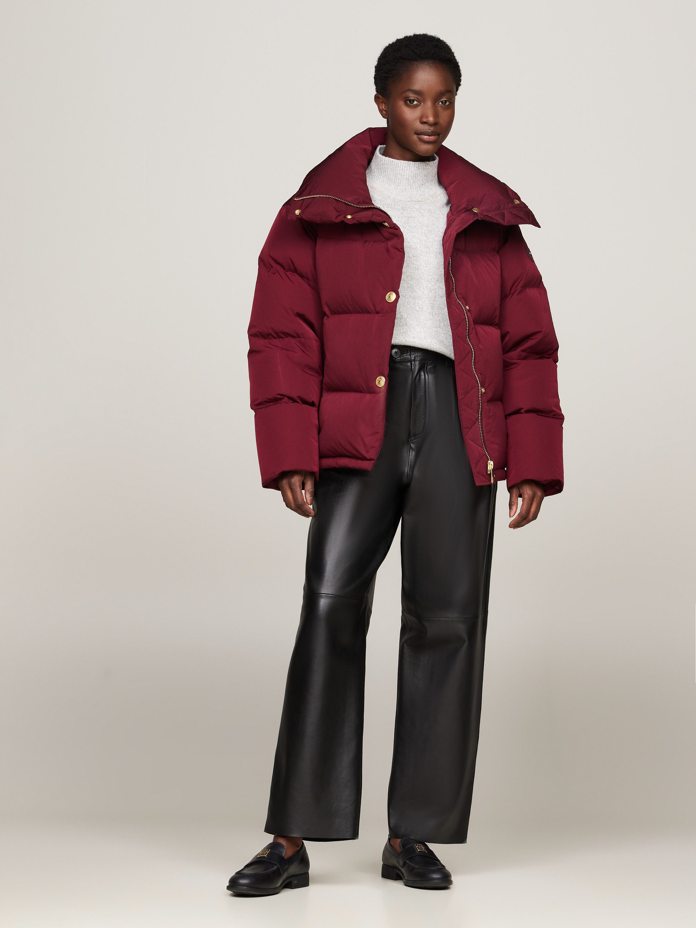 Tommy Hilfiger Gewatteerde jas met logo-embossing