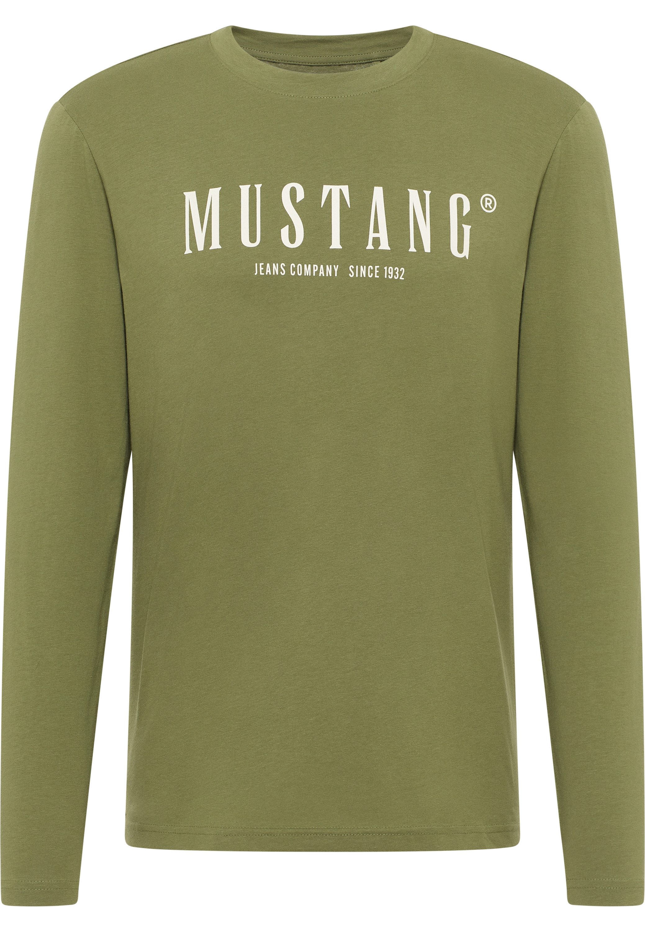 Mustang Shirt met lange mouwen