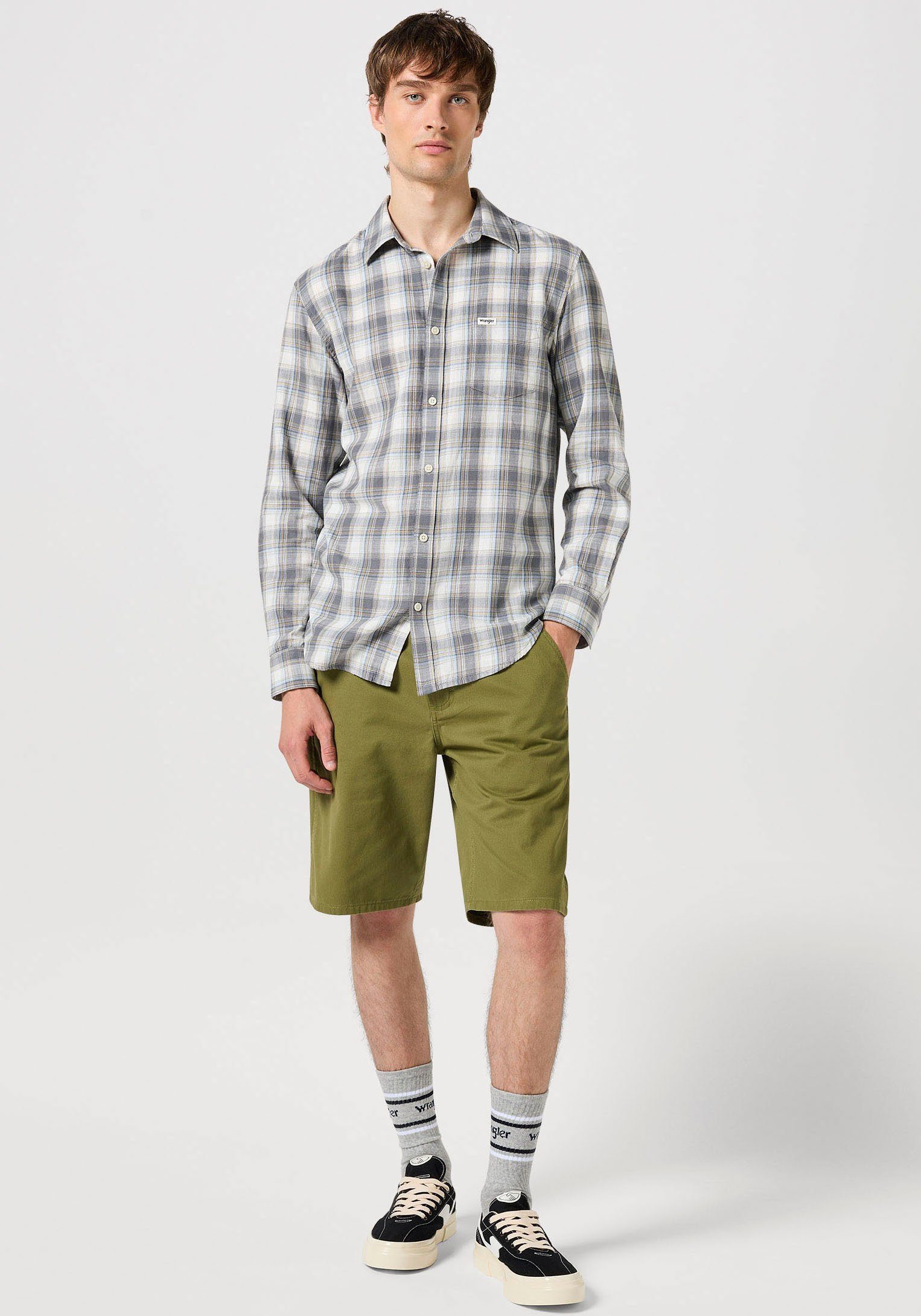 Wrangler Overhemd met lange mouwen LS 1 PKT SHIRT