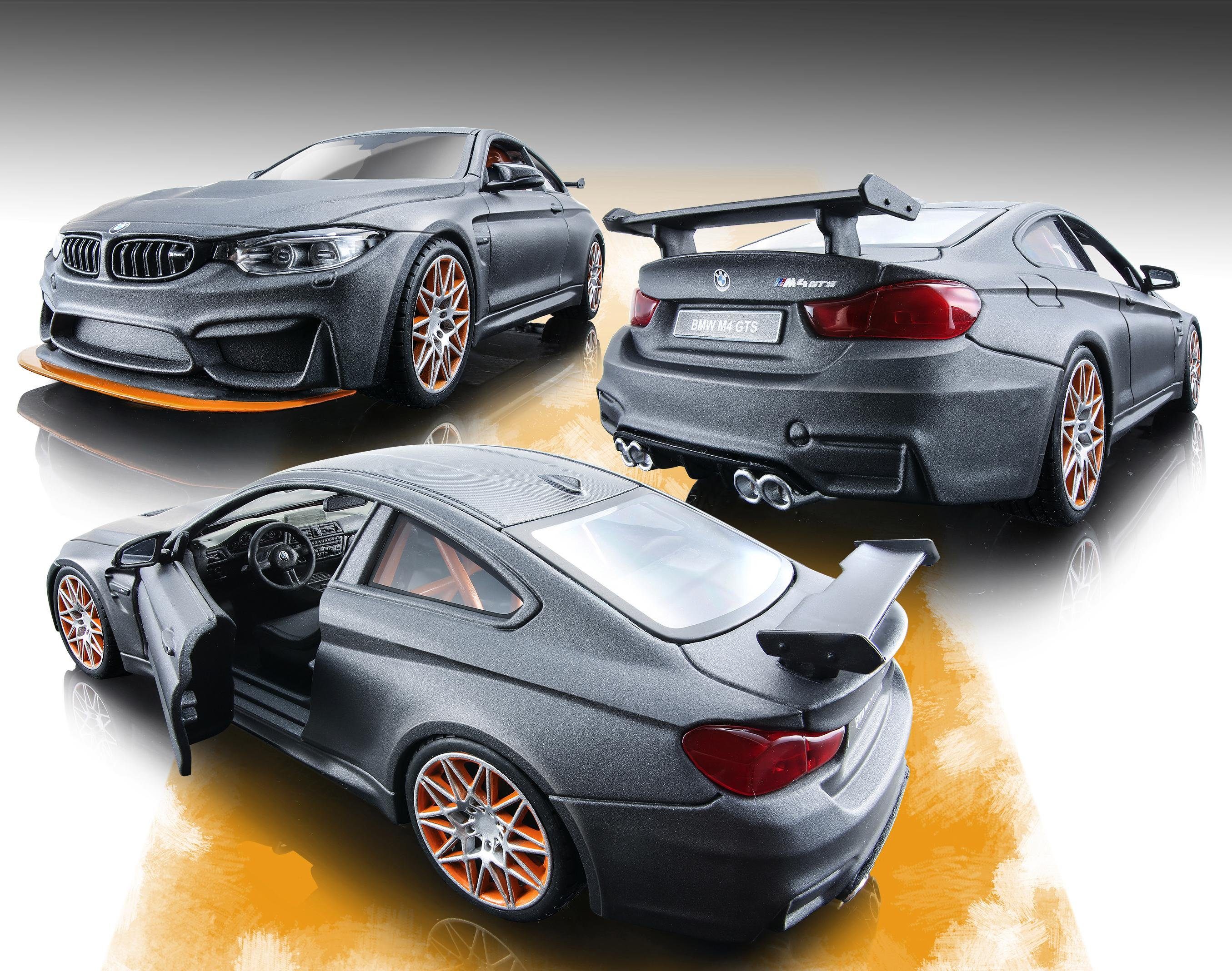 Maisto® Auto op schaal BMW M4 GTS, 1:24, metallicgrijs