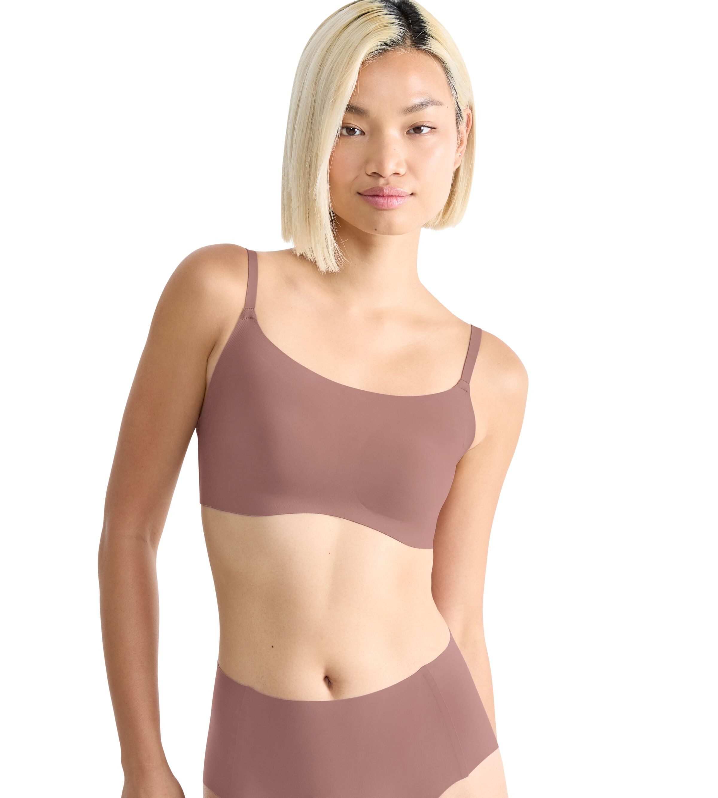 Sloggi Beugelloze-bh NEU: ZERO Feel 2.0 Ultra Bra dames bh's zonder beugel maat M roze