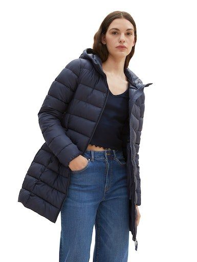 Tom Tailor Denim Gewatteerde jas met ritszakken