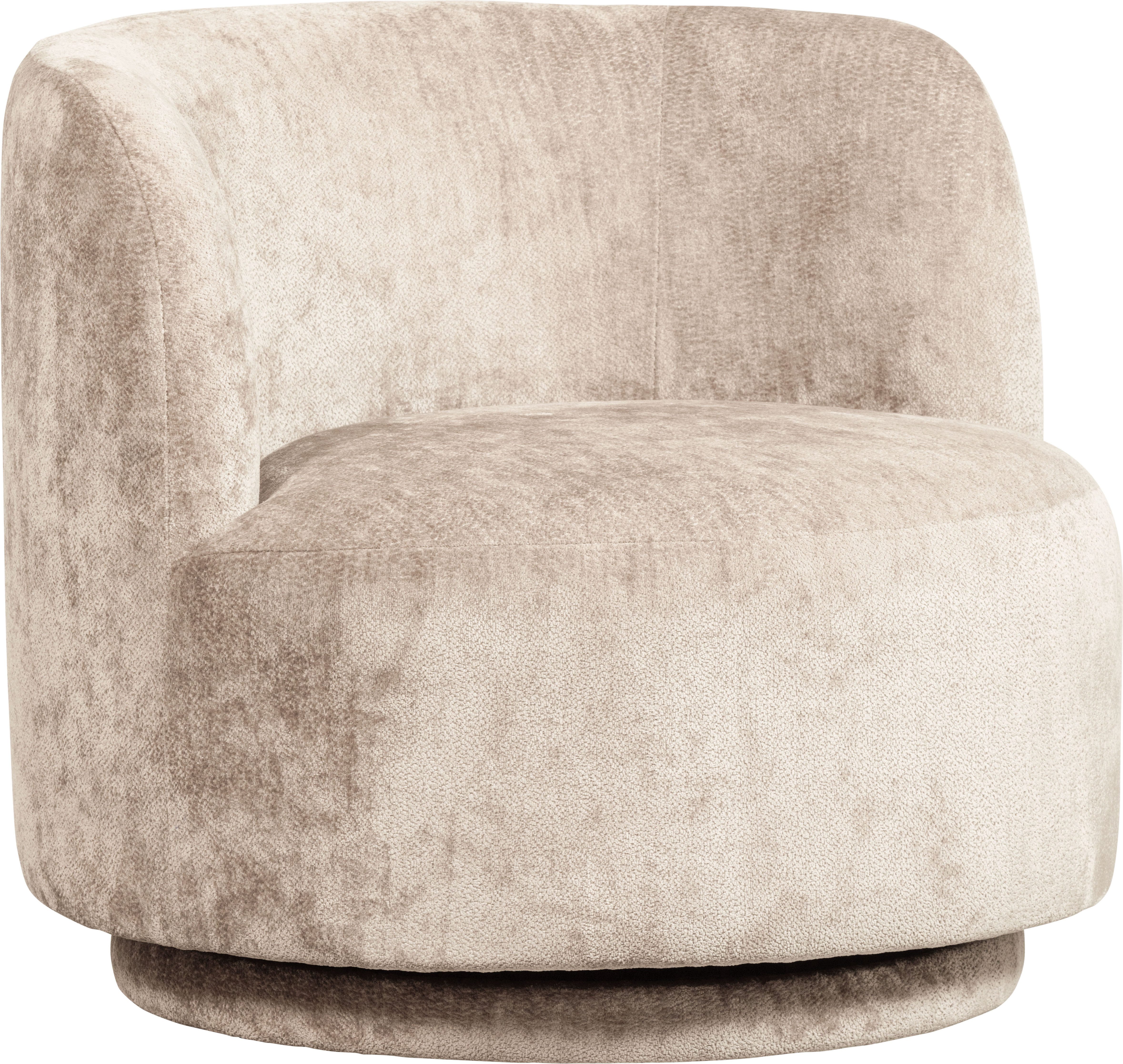 BePureHome Popular Fauteuil Polyester Naturel 72x81x80