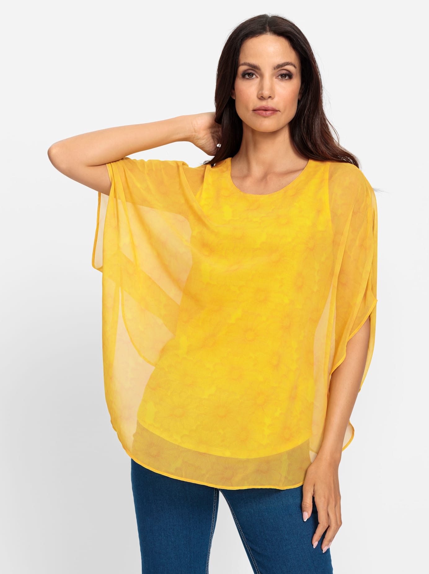 heine Gedessineerde blouse
