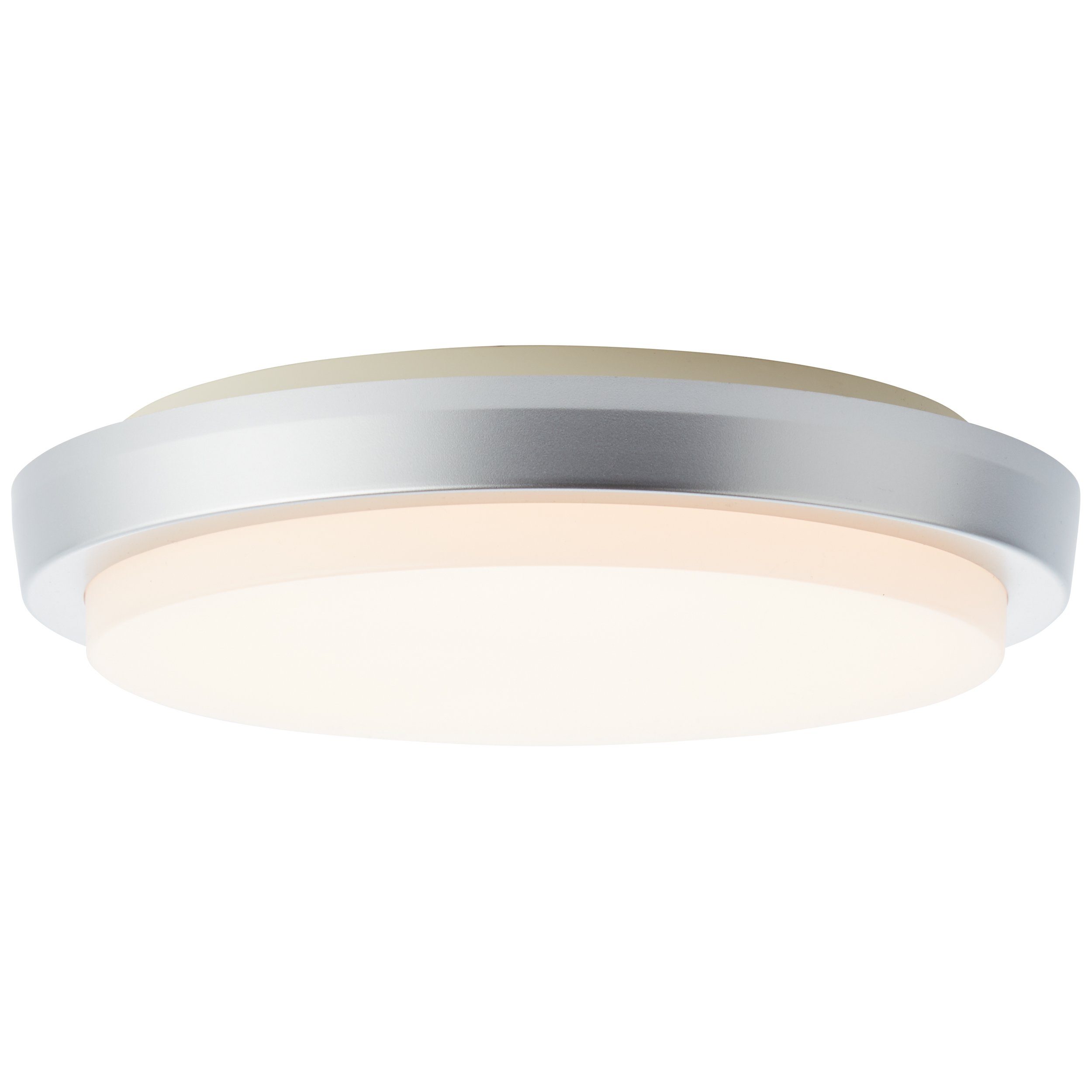 Brilliant Leuchten Plafondlamp voor buiten Devora Buiten of badkamer 1600 lumen, 3000 Kelvin, warmwit Ø 28 cm
