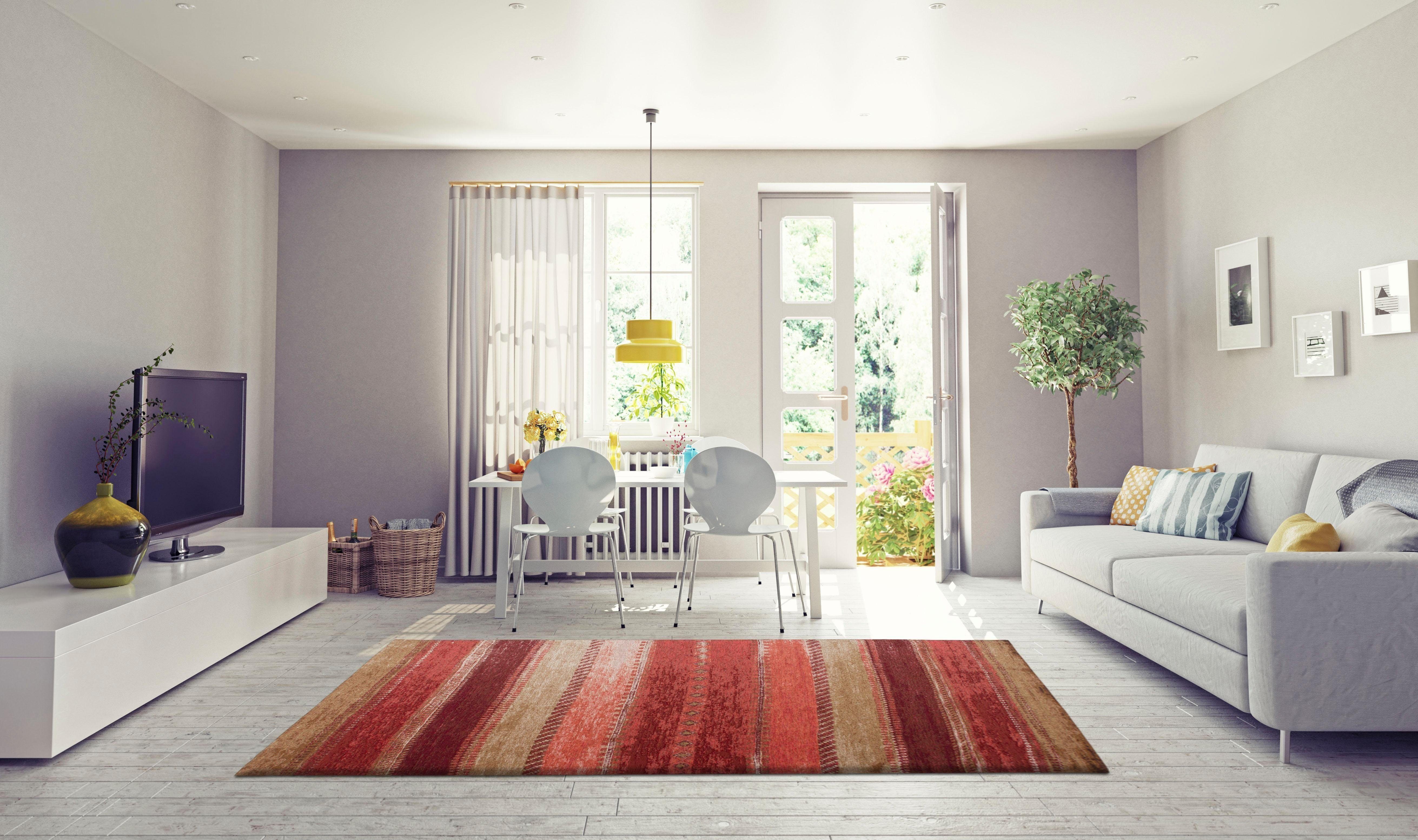 my home Vloerkleed Lewe Vintage, plat vloerkleed, gemakkelijk in onderhoud, zacht