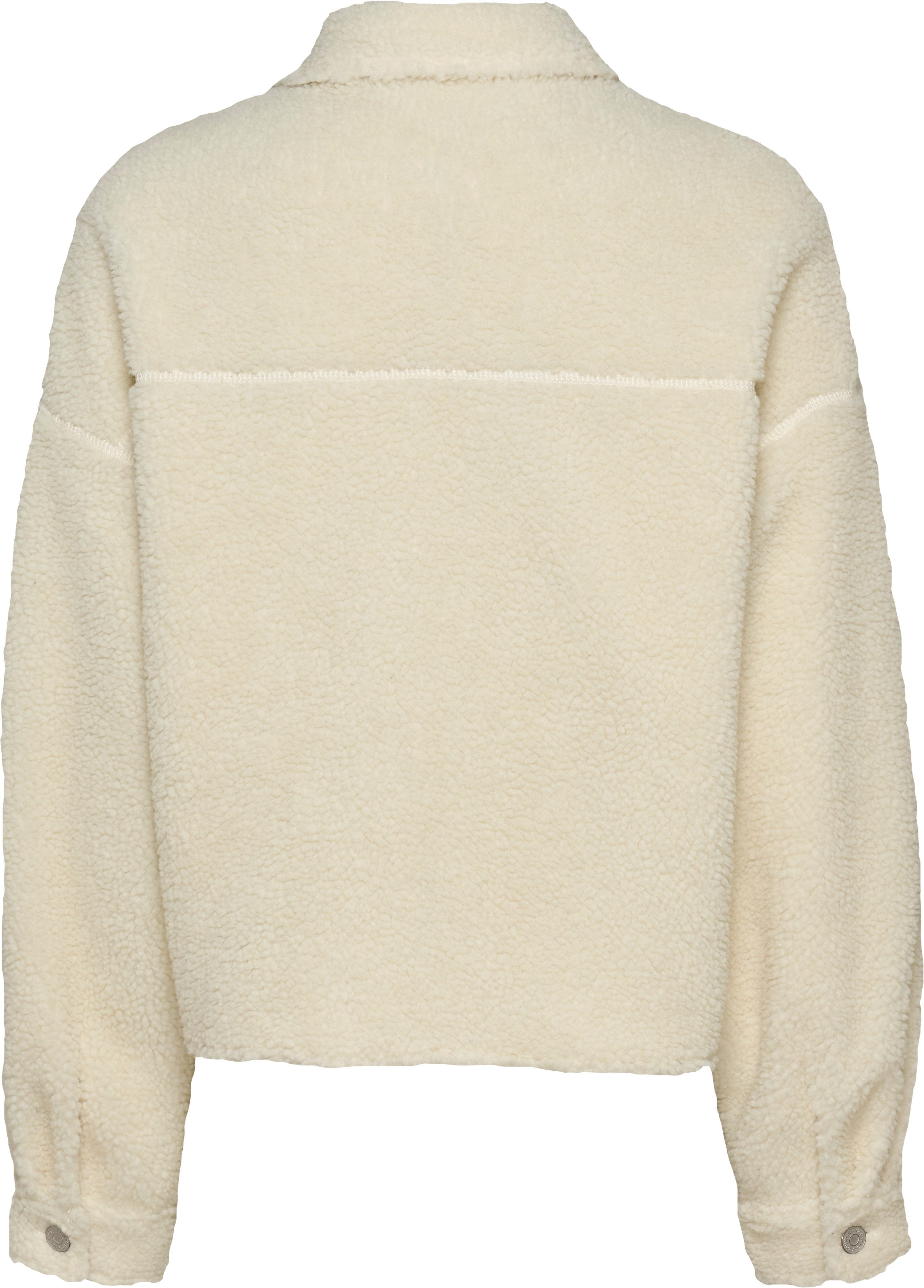 TOMMY JEANS Outdoorblouse TJW TEDDY BADGE OVERSHIRT EXT