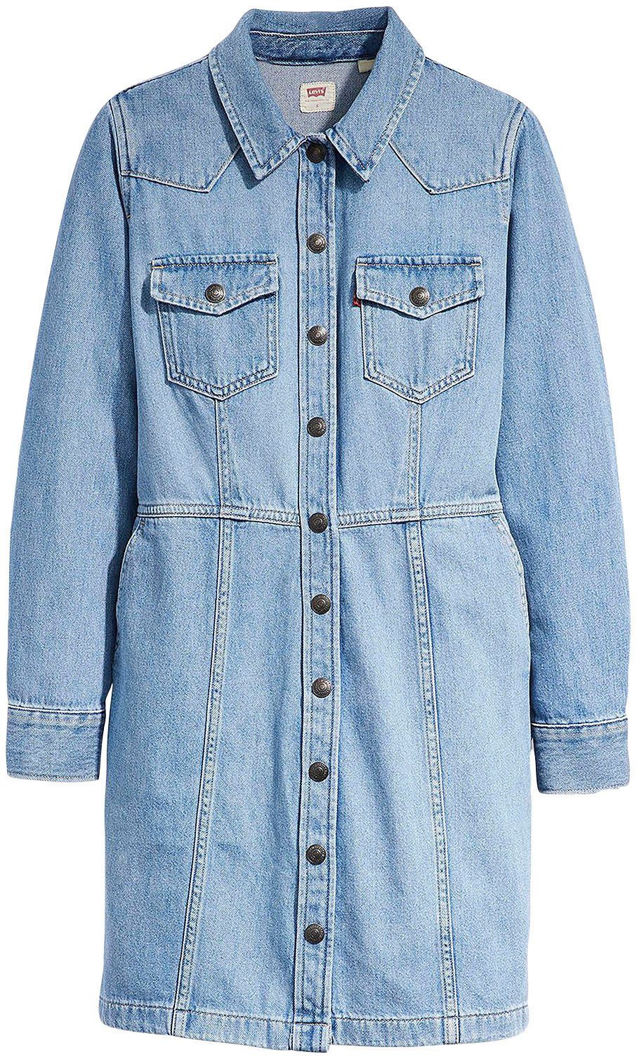 Levi's® Jeans jurk FLYNN WESTERN CORE DRES (Nieuwe collectie)