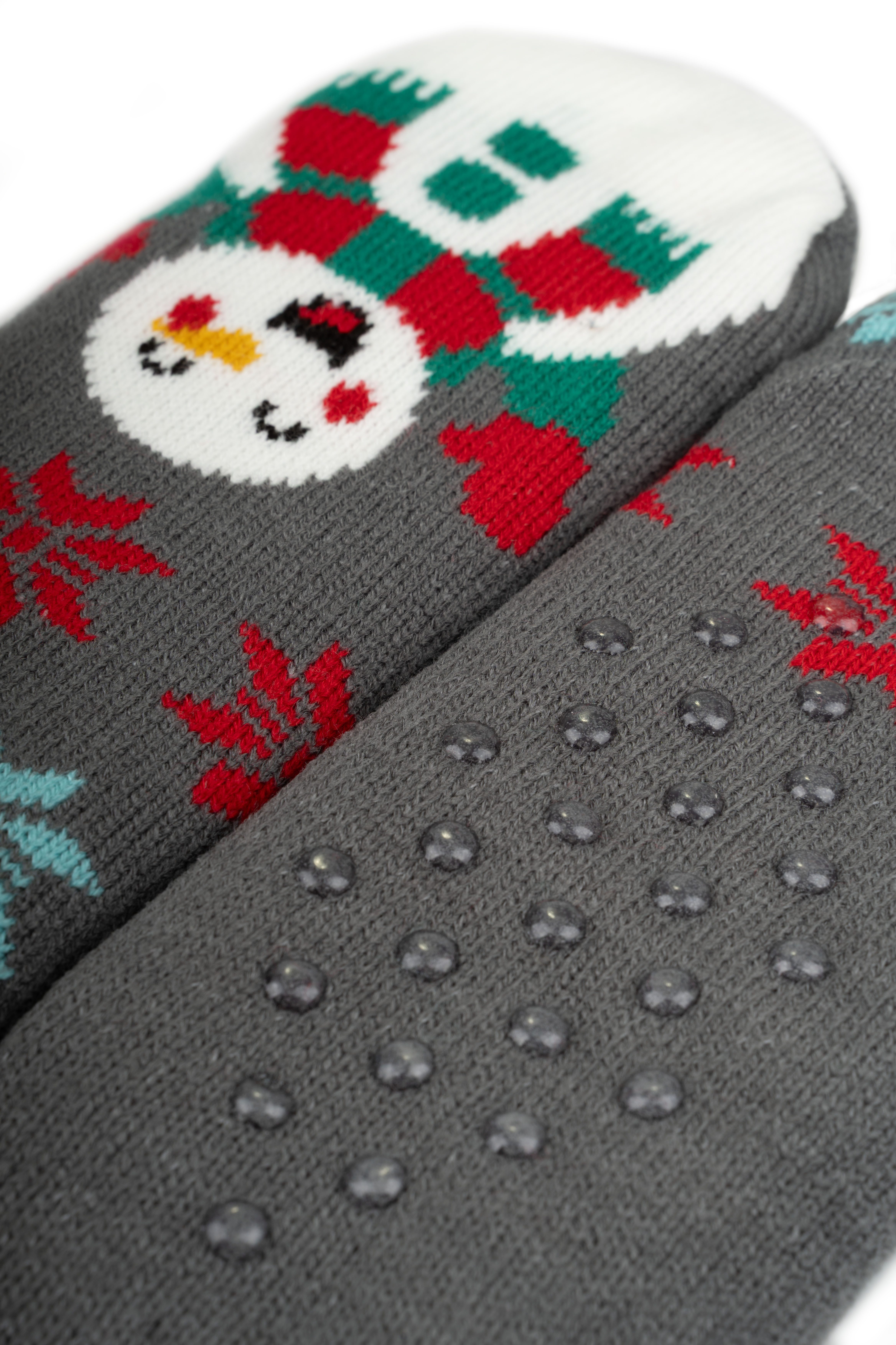 Capelli New York Sokken antislip zool, warm gevoerd, fijnbreisel (1 paar, 1 paar)