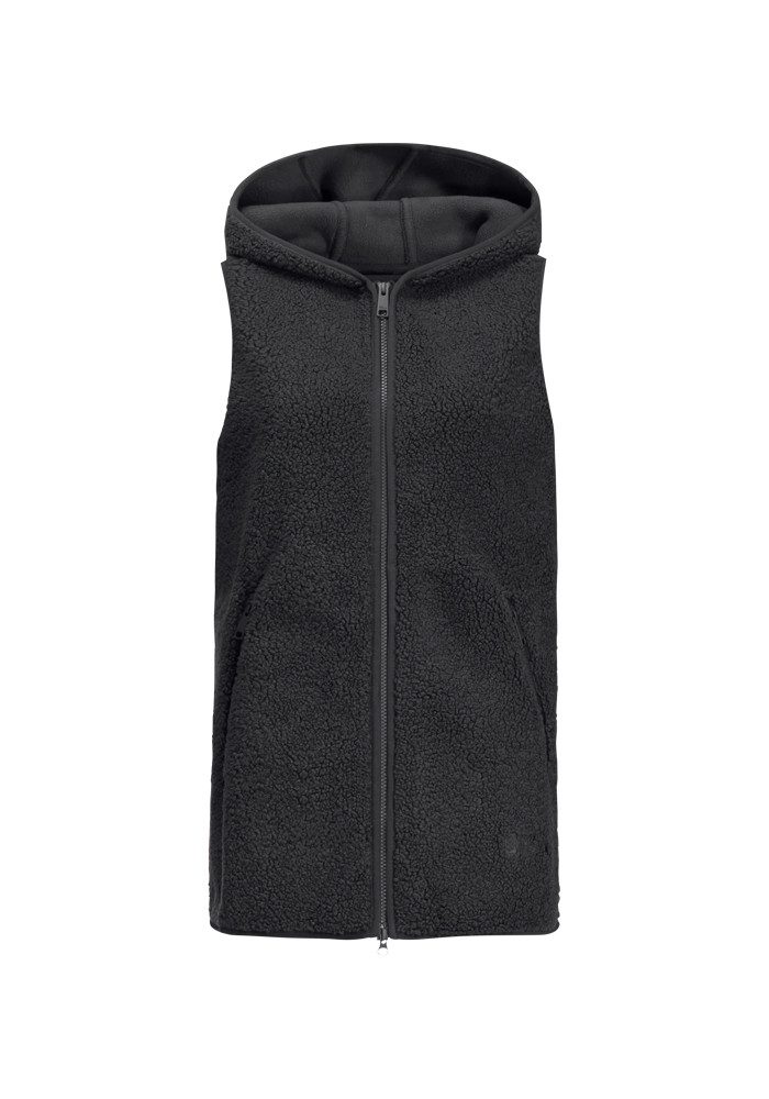 Jack Wolfskin Mouwloos fleecevest HIGH CURL LONG VEST W
