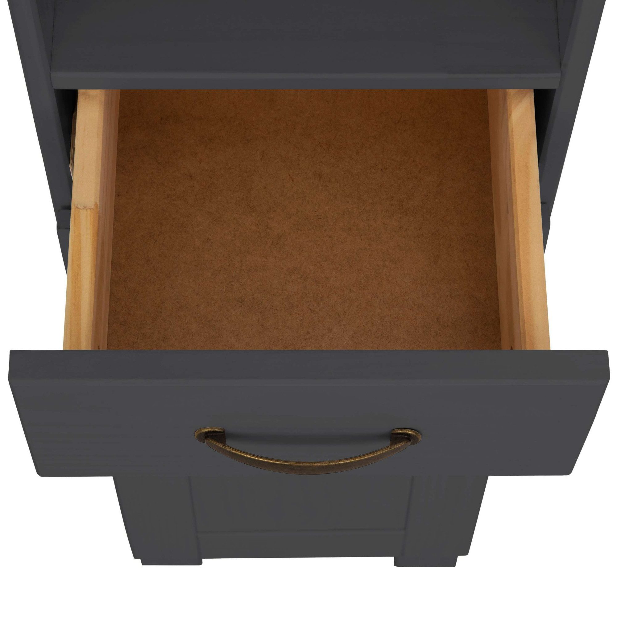 Home affaire Hoge kast Rodby Massief, FSC®-gecertificeerd hout, breedte 33 cm, hoogte 180 cm