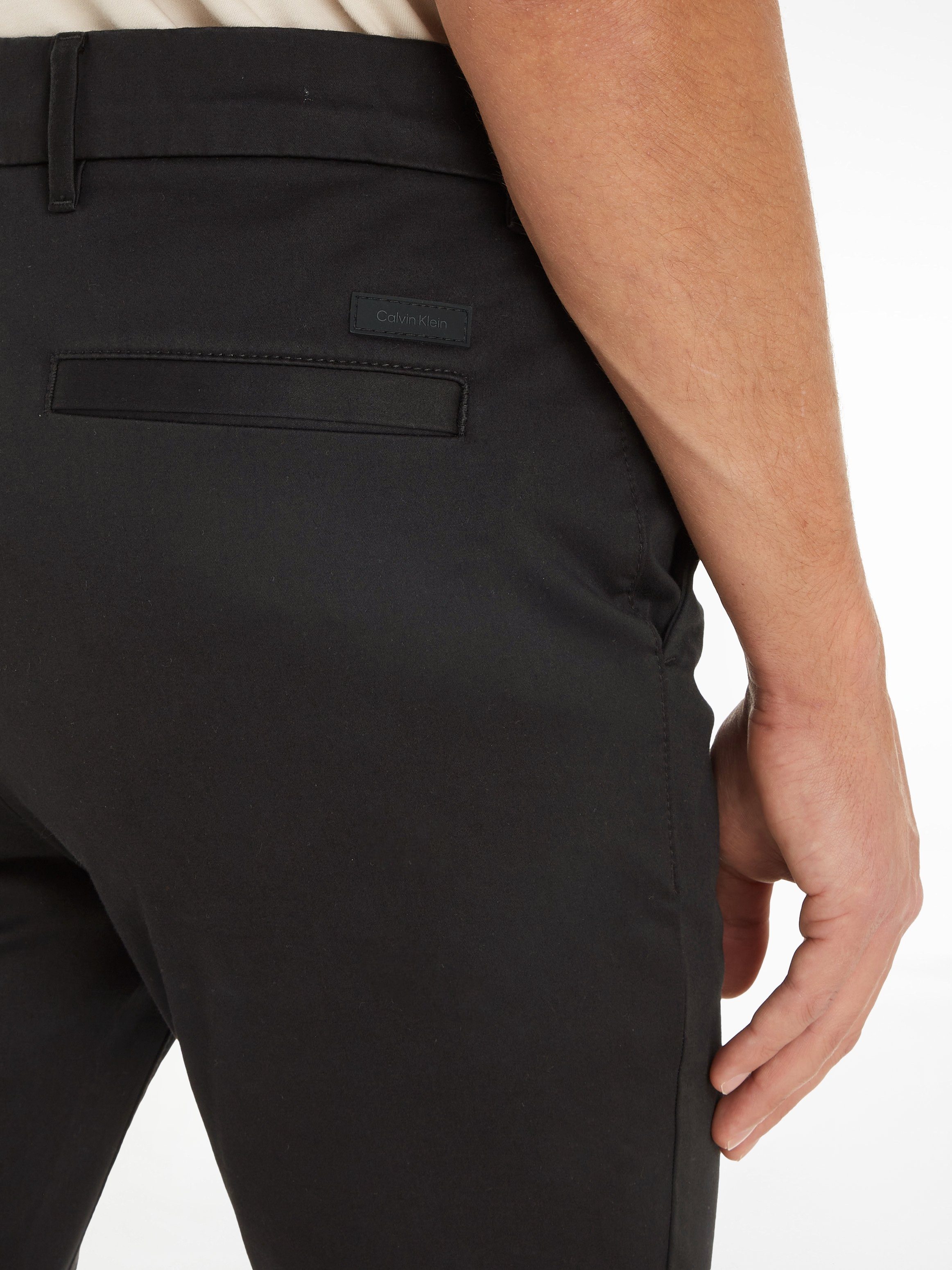 Calvin Klein Chino SATEEN STRETCH SLIM CHINO