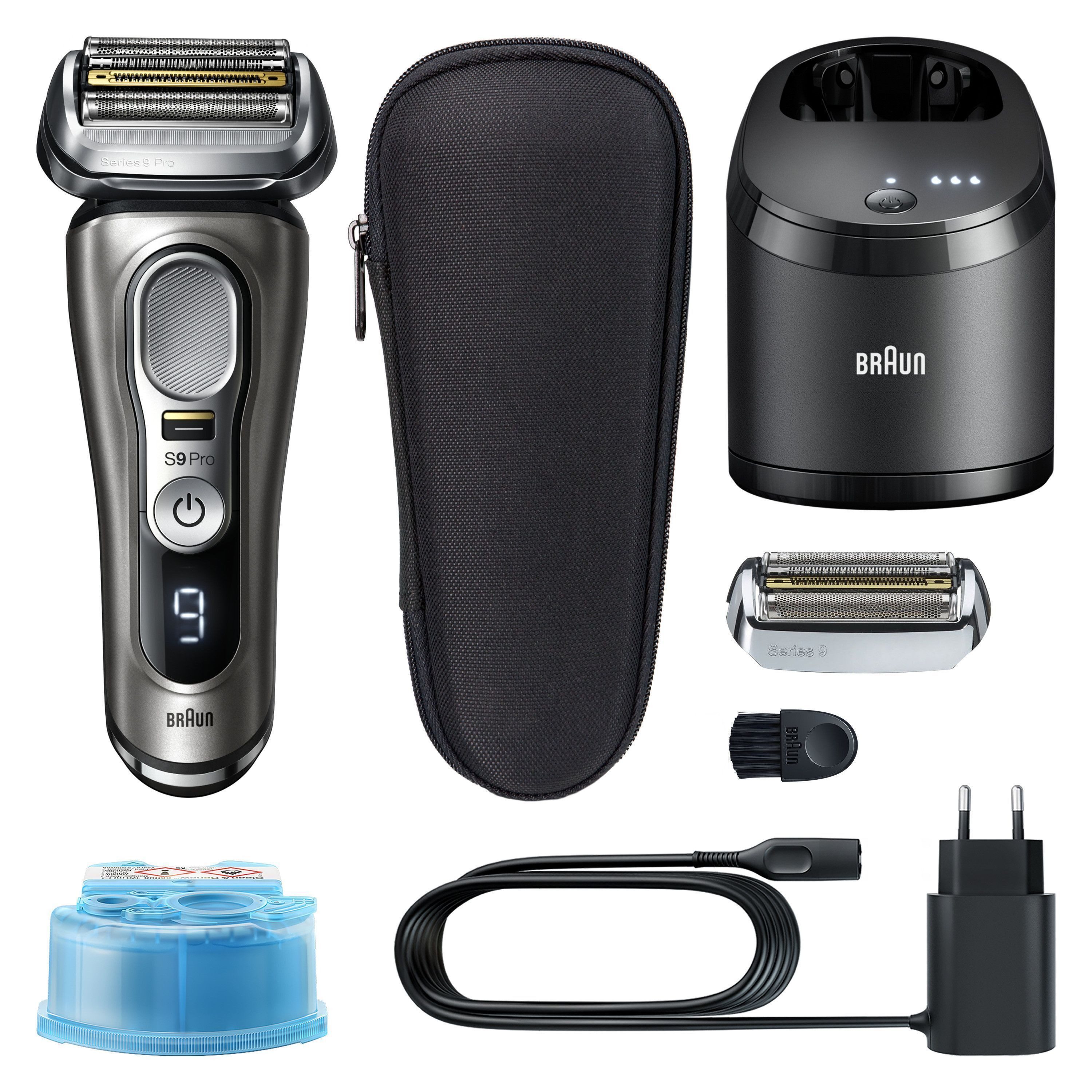 Braun Elektrisch scheerapparaat Series 9 Pro 9465cc Wet&Dry, ProLift trimmer