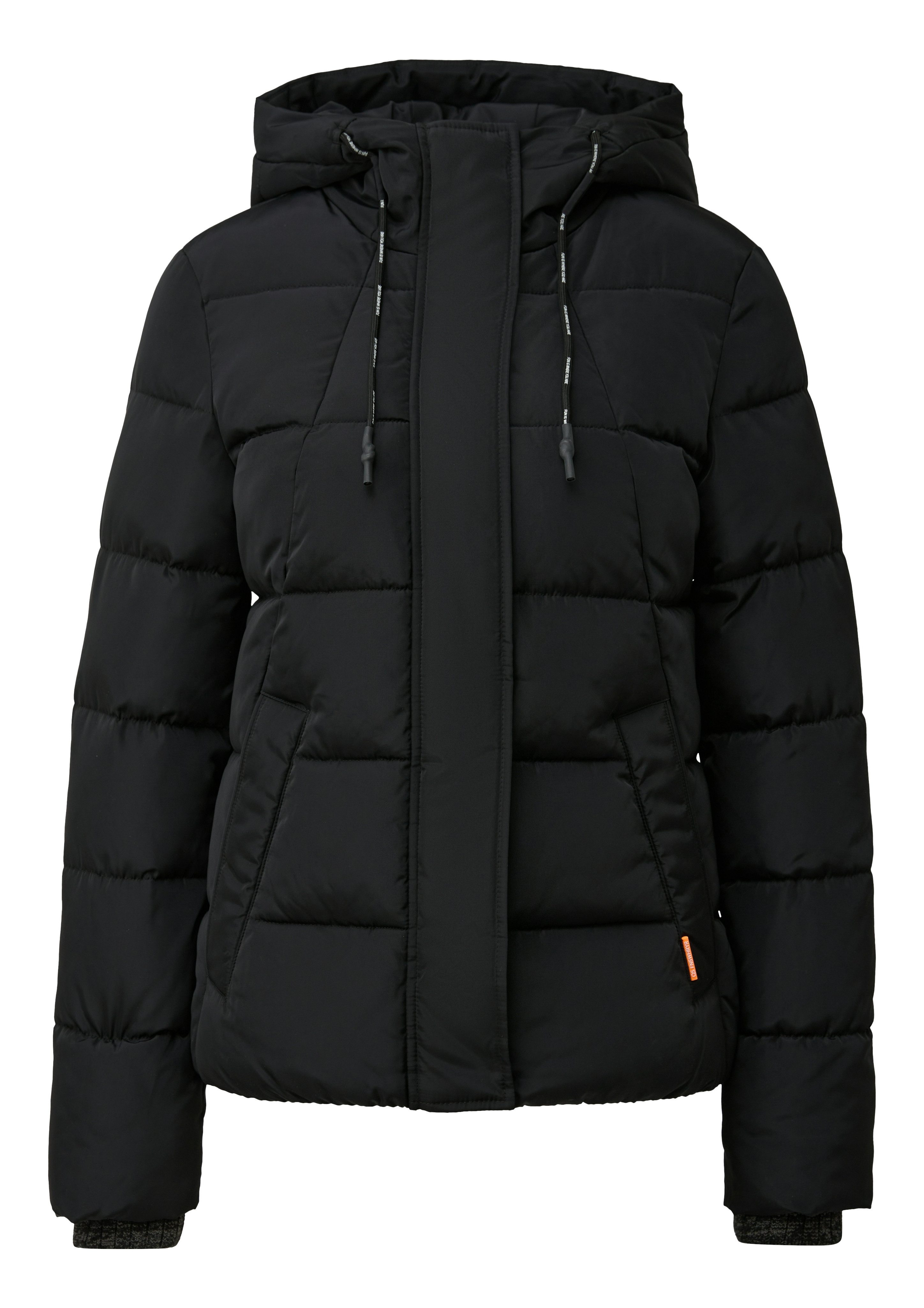 Q/S designed by Gewatteerde jas met een capuchon