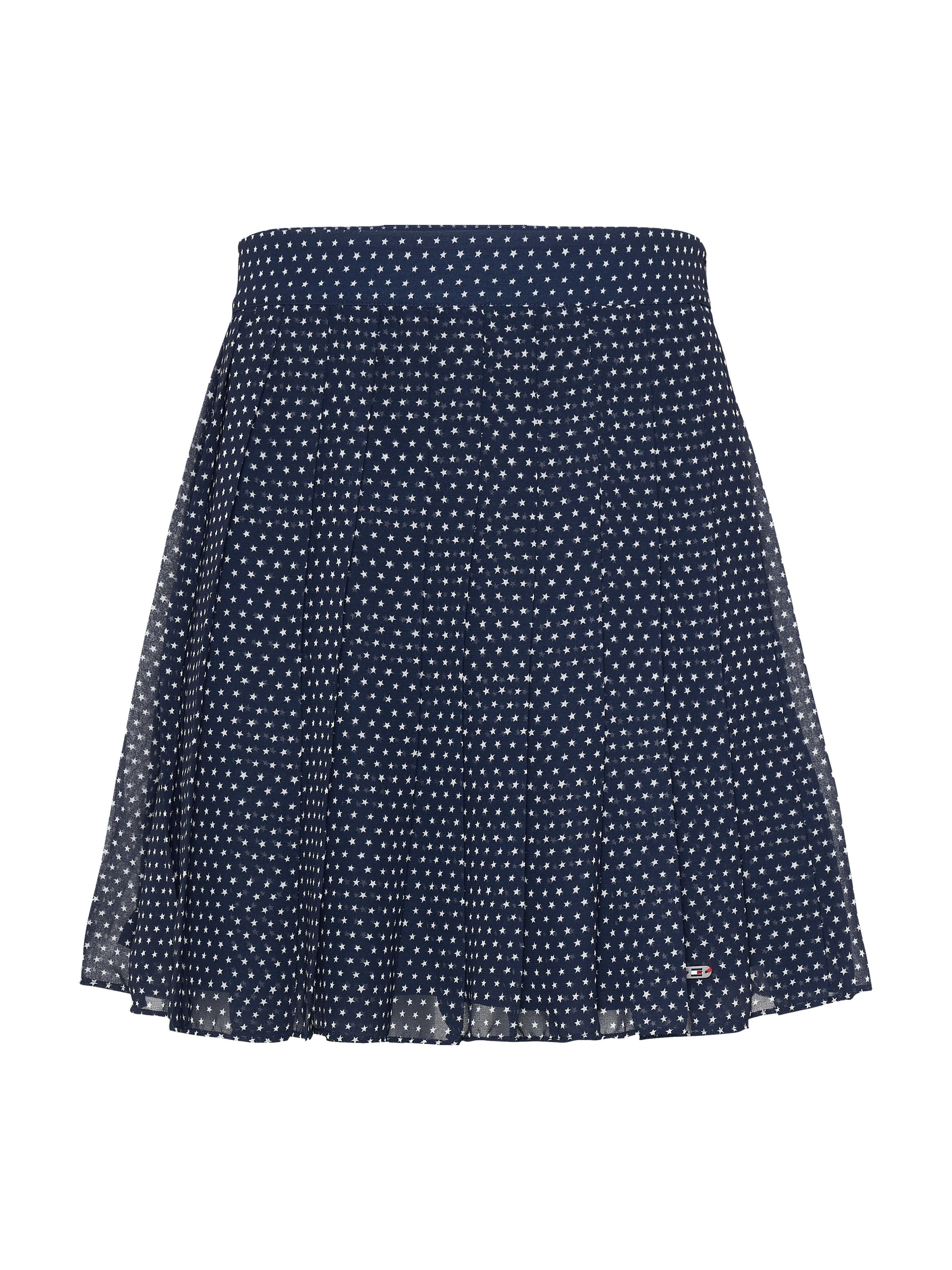 TOMMY JEANS Plissérok TJW MINI STAR AOP PLEATED SKIRT