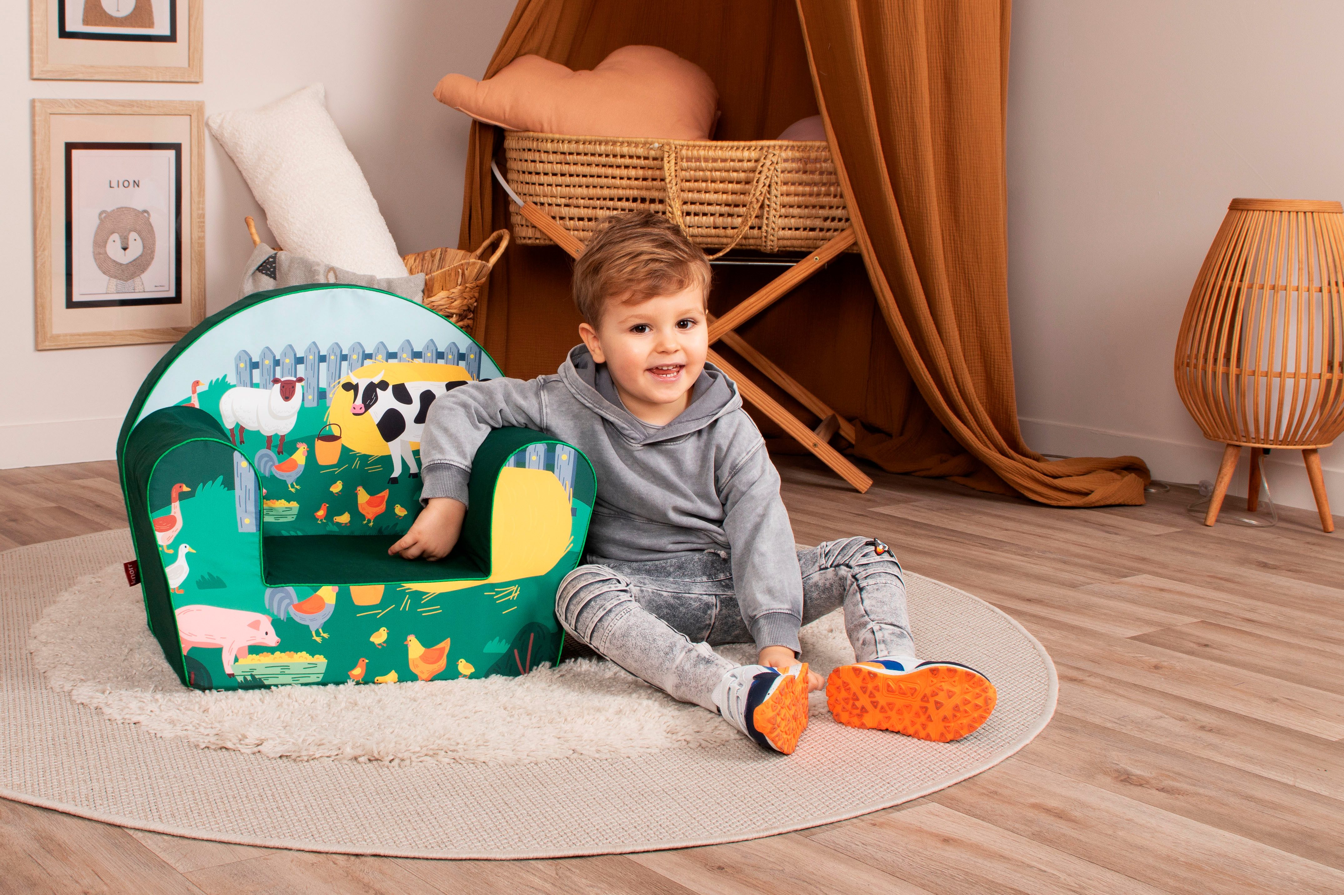 Knorrtoys® Fauteuil Boerderij voor kinderen, made in europe