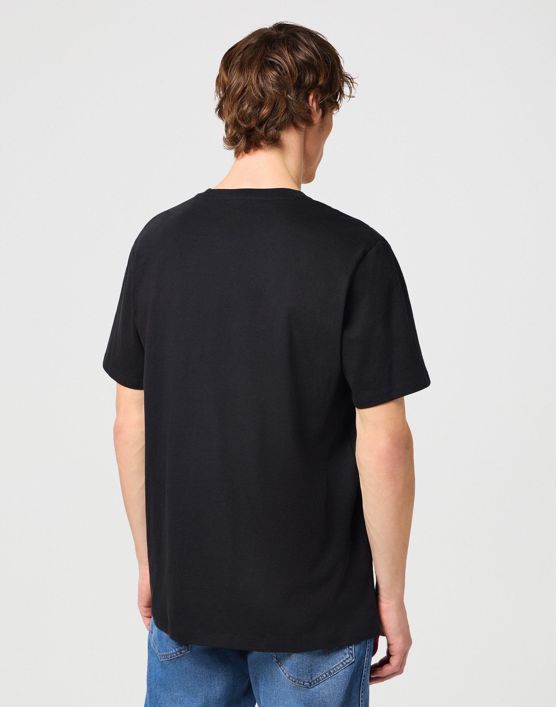 Wrangler Shirt met ronde hals (set, 2-delig)
