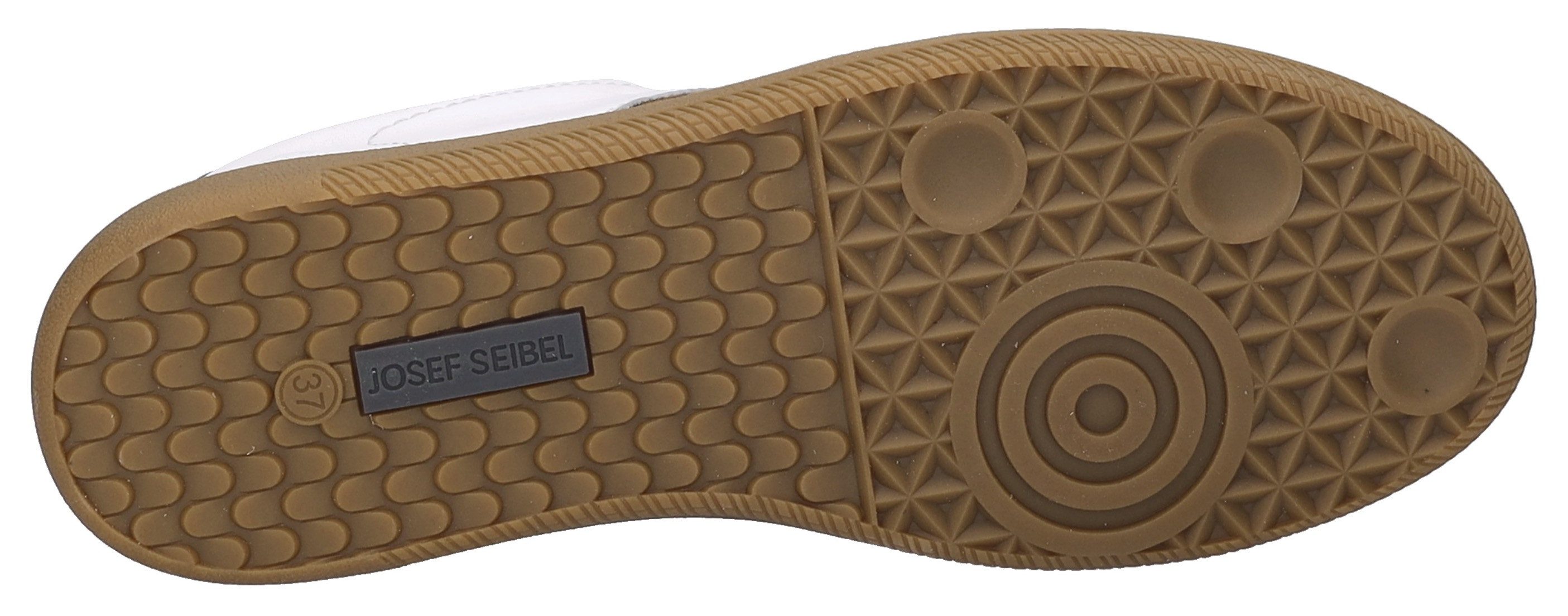 Josef Seibel Sneakers Joleen 03 , retro sneaker, veterschoen, comfort-schoen met leeuw-patroon