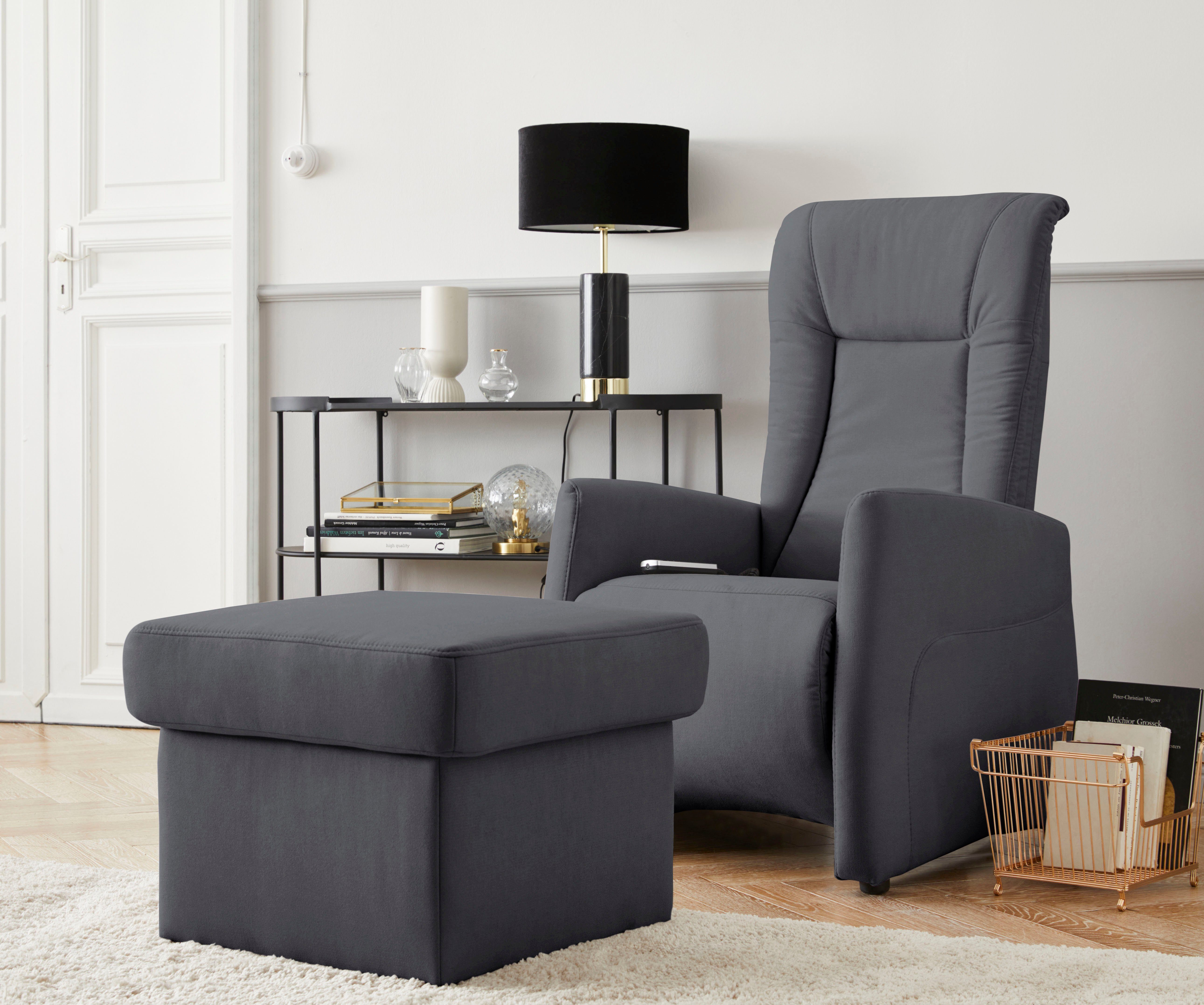 sit&more Relaxfauteuil MELISSA naar keuze elektrisch of handmatig verstelbaar, optioneel opstahulp