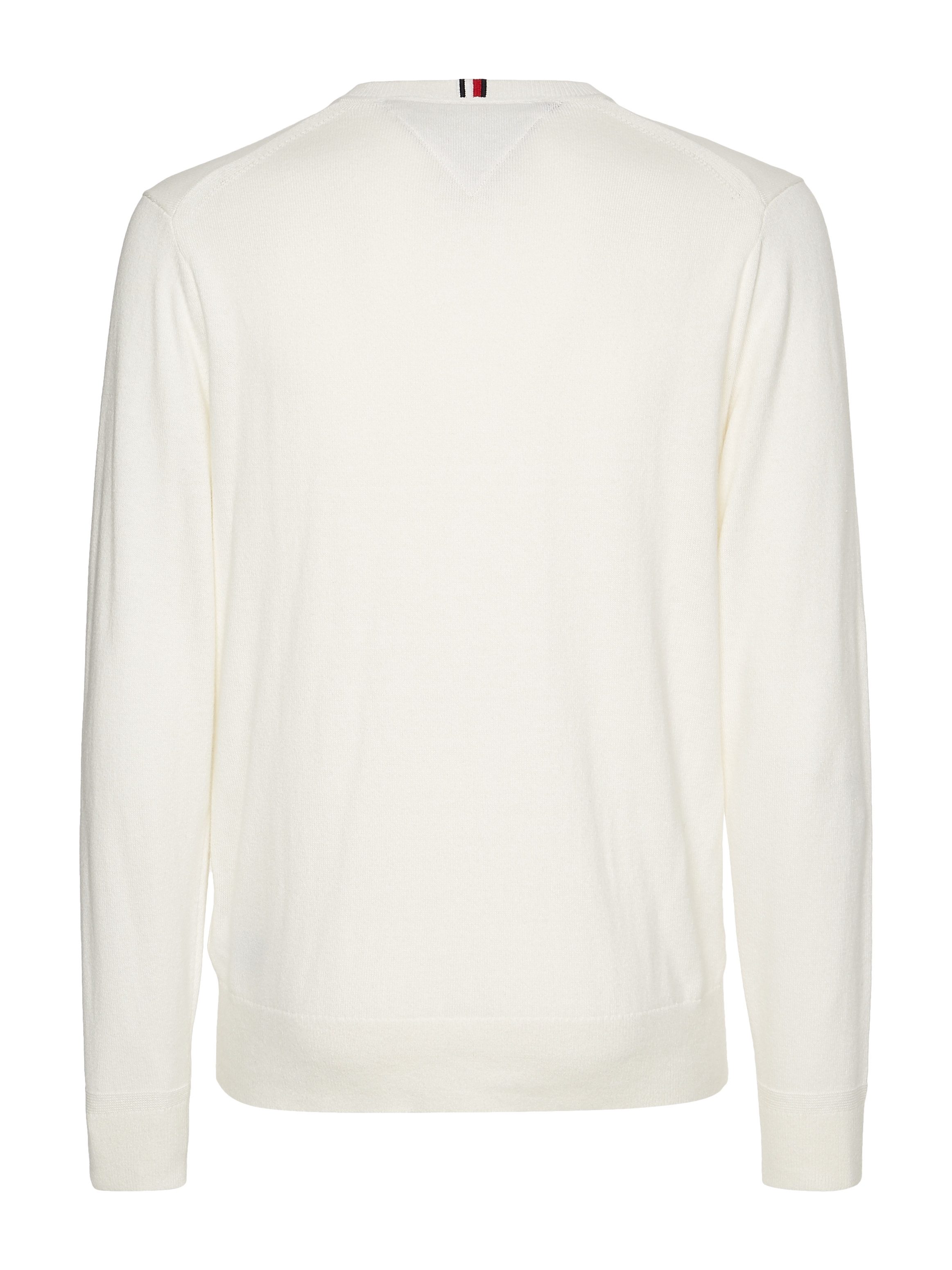 Tommy Hilfiger Trui met V-hals PIMA ORG CTN CASHMERE V NECK