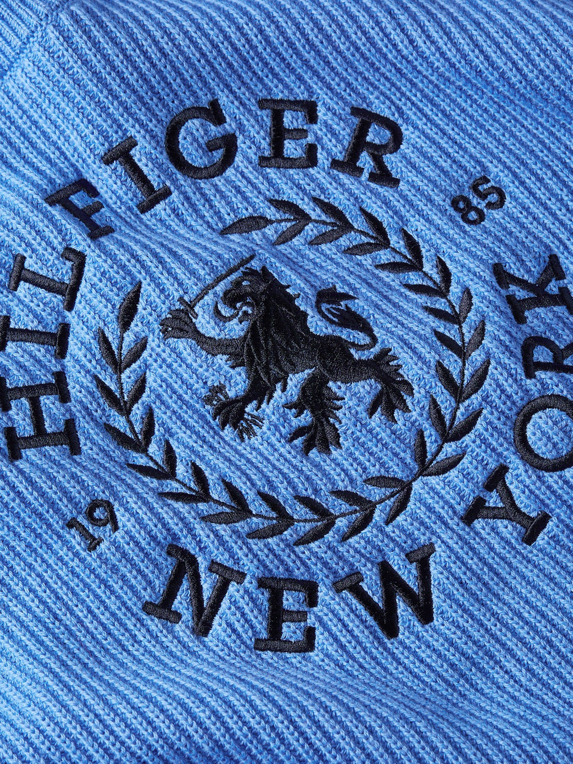 Tommy Hilfiger Trui met ronde hals met merklabel