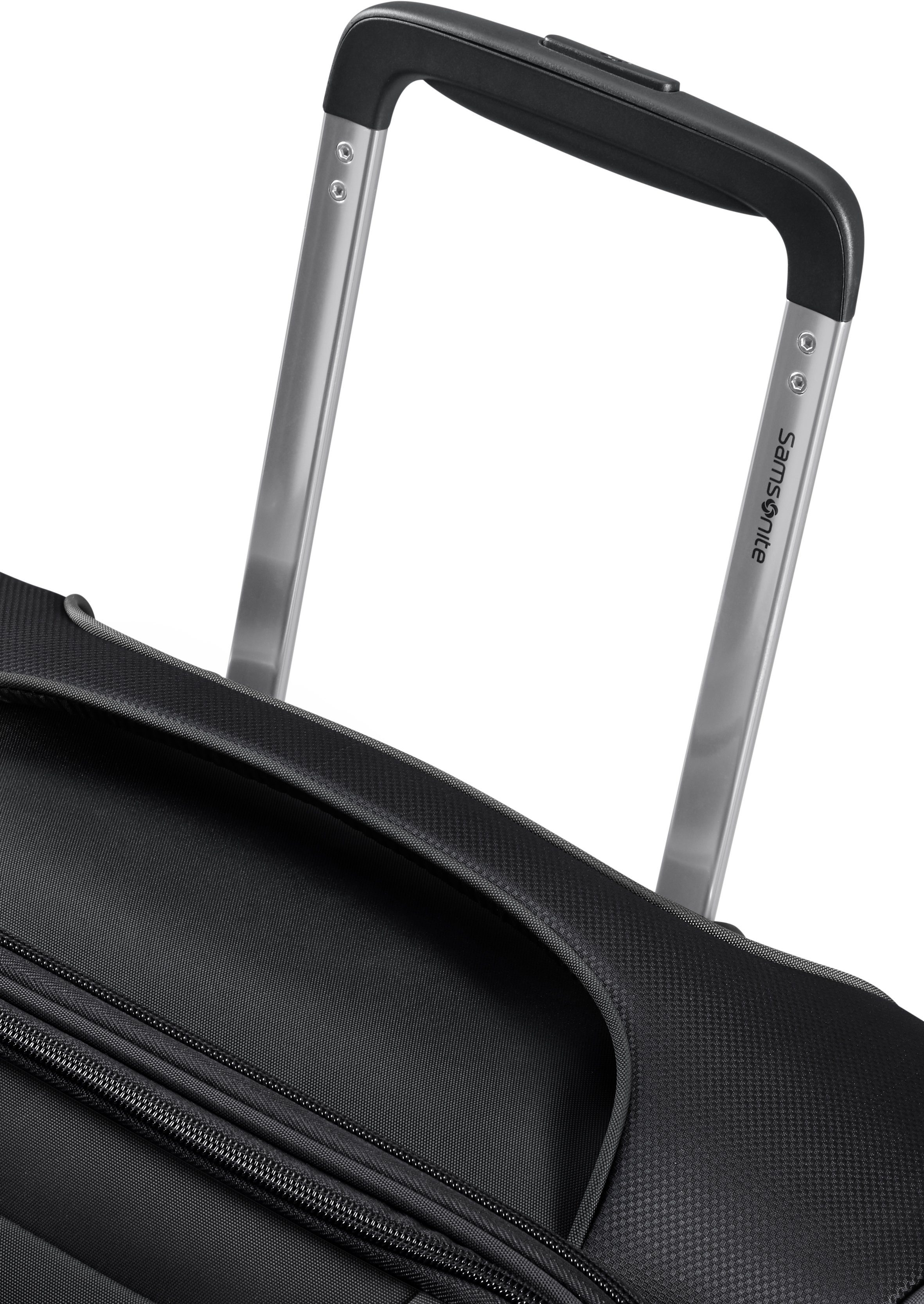 Samsonite Zachte bagage trolley D'LITE Harde koffer reiskoffer TSA-cijferslot in klassiek ontwerp