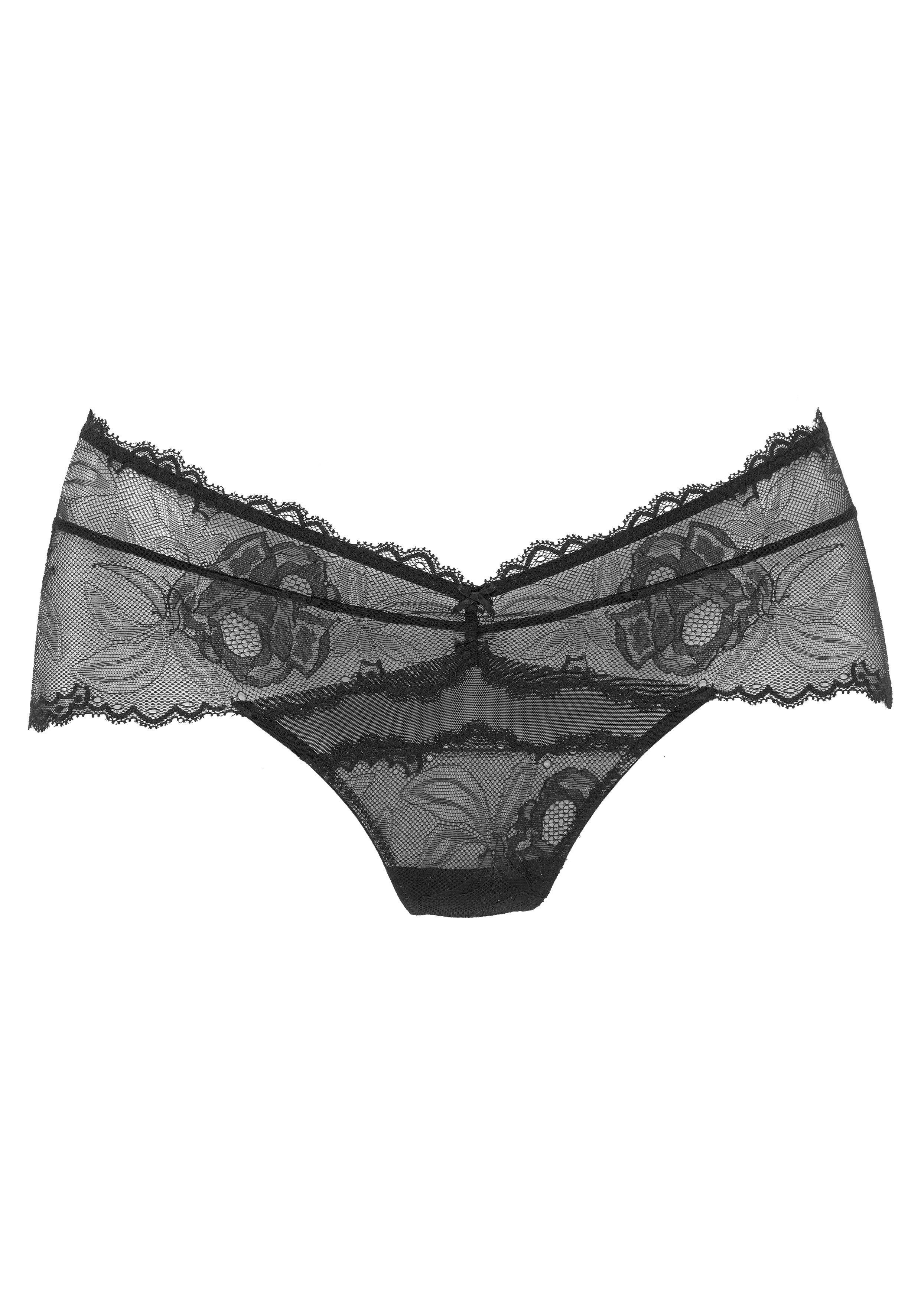 Jette Joop String in opvallende, transparante bloemen-look