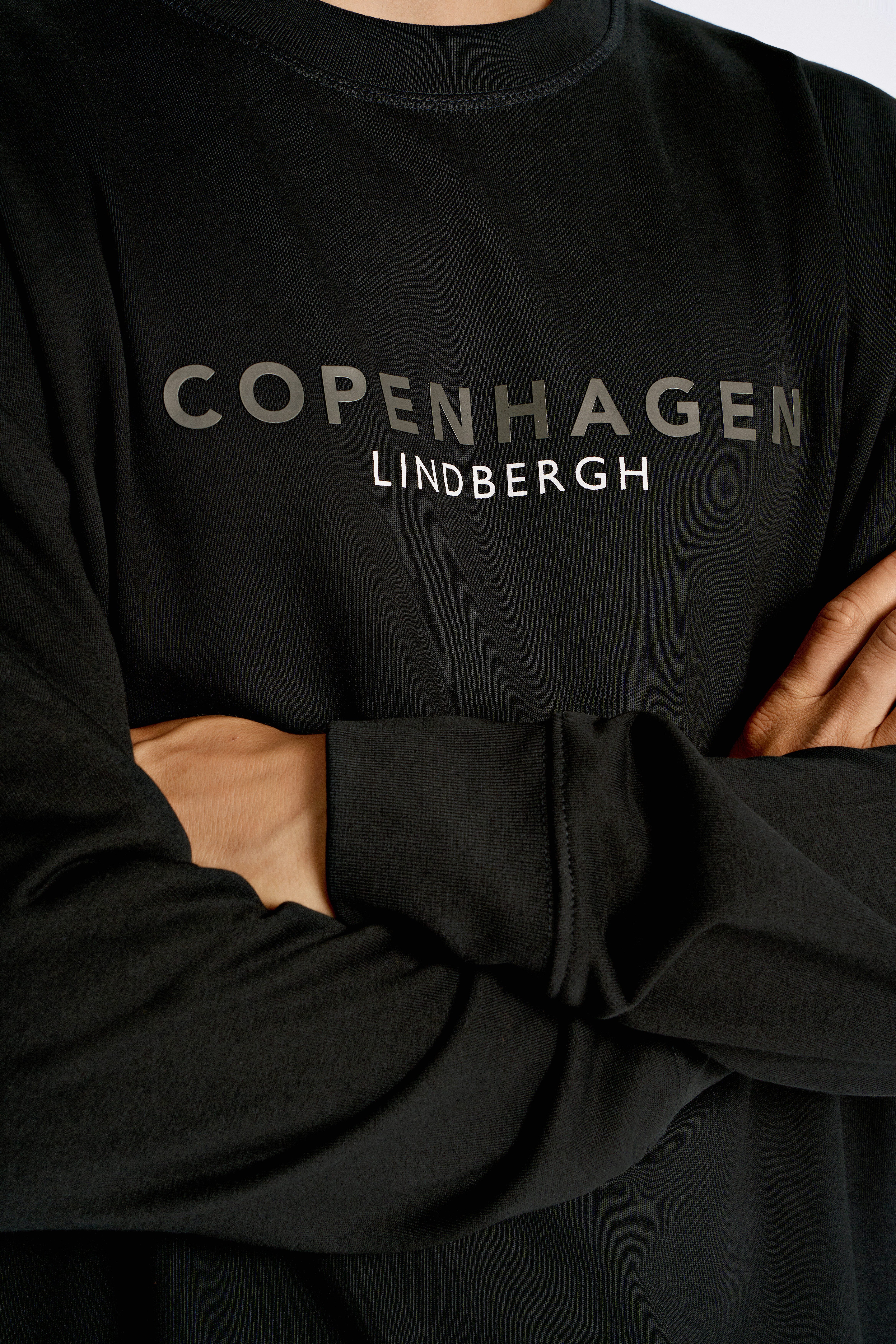 LINDBERGH Sweatshirt met een logo-opschrift