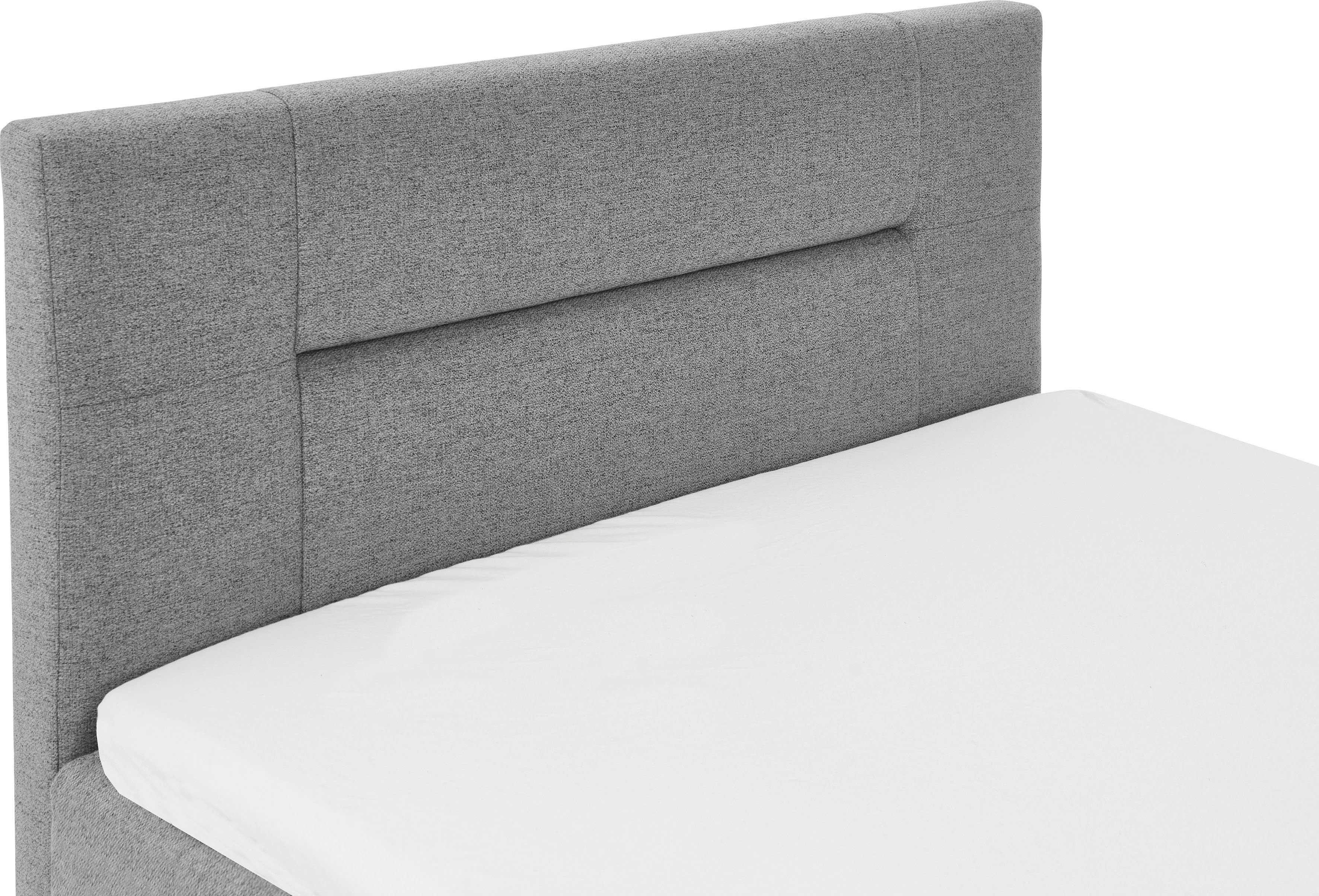 INOSIGN Boxspring Escalon met opbergruimte, inclusief topper beschikbaar in de breedtes 120x200 cm en 180x200 cm