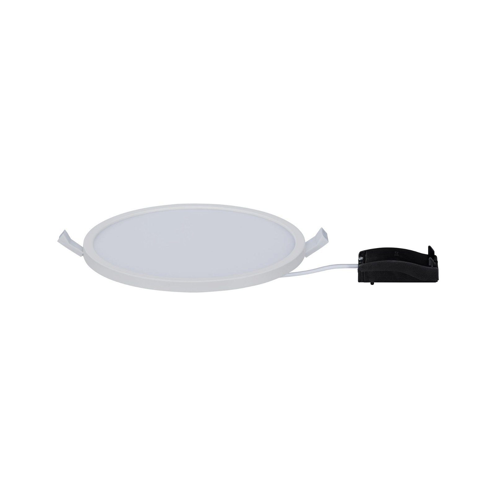 Paulmann Ledinbouwlamp Areo rond 180mm 11W 770lm 3000K mat nikkel 180mm (1 stuk)