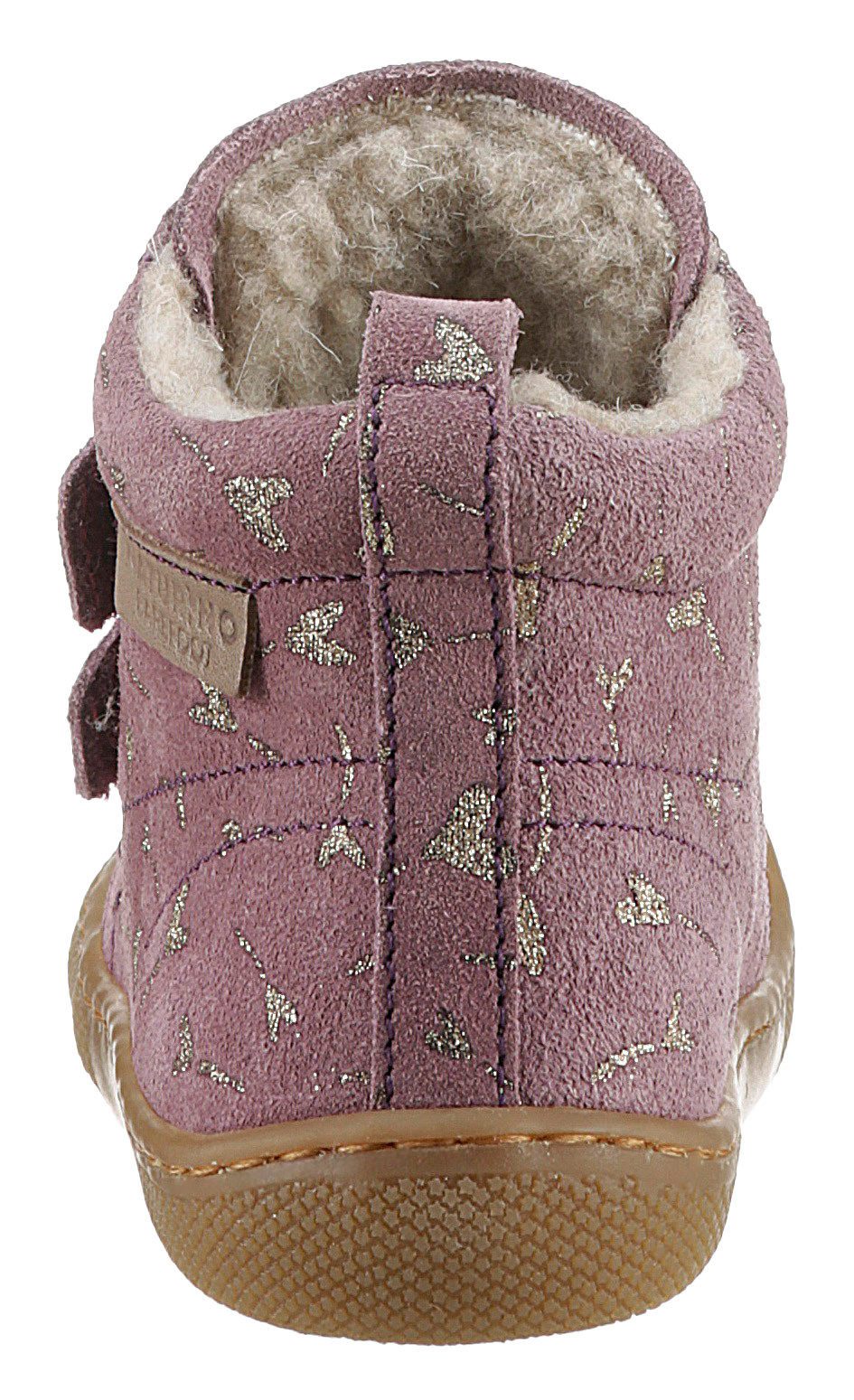 Naturino Babyschoentjes WIGGHI VL Blote voeten schoen met teenkappenbescherming, maat sjabloon te downloaden