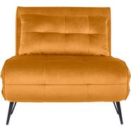 leonique slaapbank alise met slaapfunctie, in mooie kleuren en kwaliteiten te bestellen, slaapfauteuil, stretcher geel