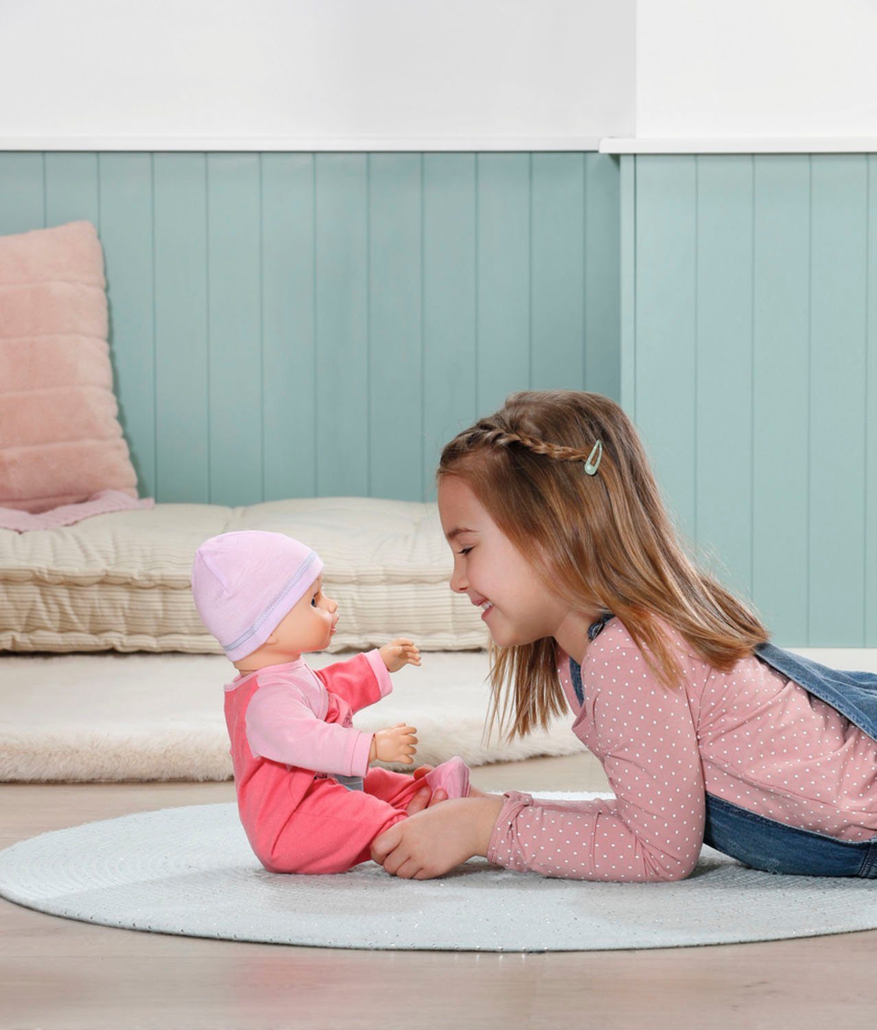 Baby Annabell Babypop Emily loop met mij, 43 cm