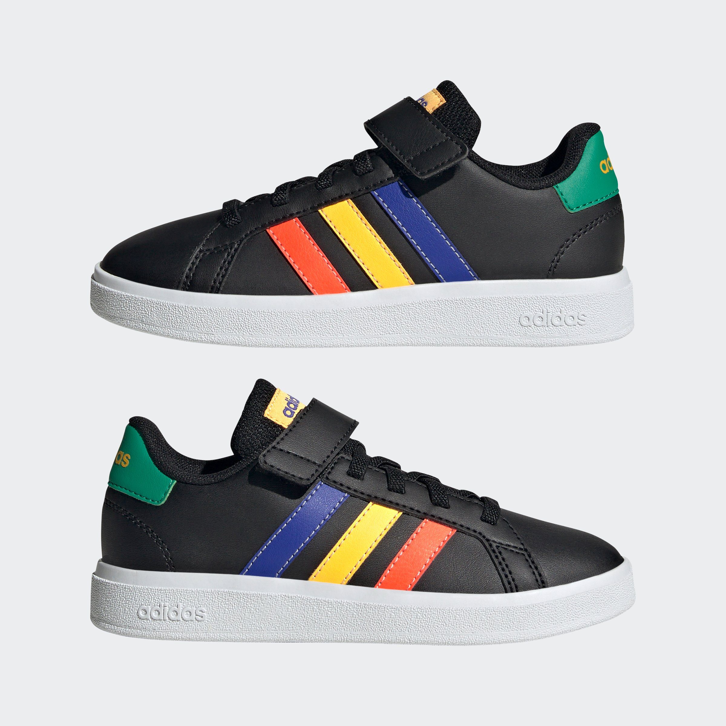 adidas Sportswear Klittenbandschoenen GRAND COURT 2.0 KIDS Design geïnspireerd op de adidas Superstar