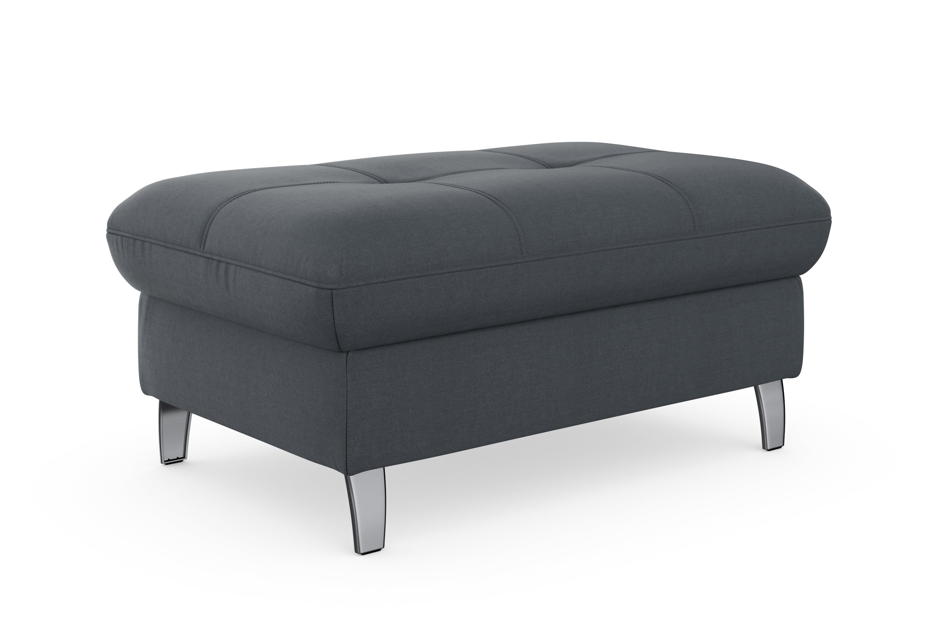 sit&more Hocker met bergruimte Maggiore met bergruimte en moderne metalen poten