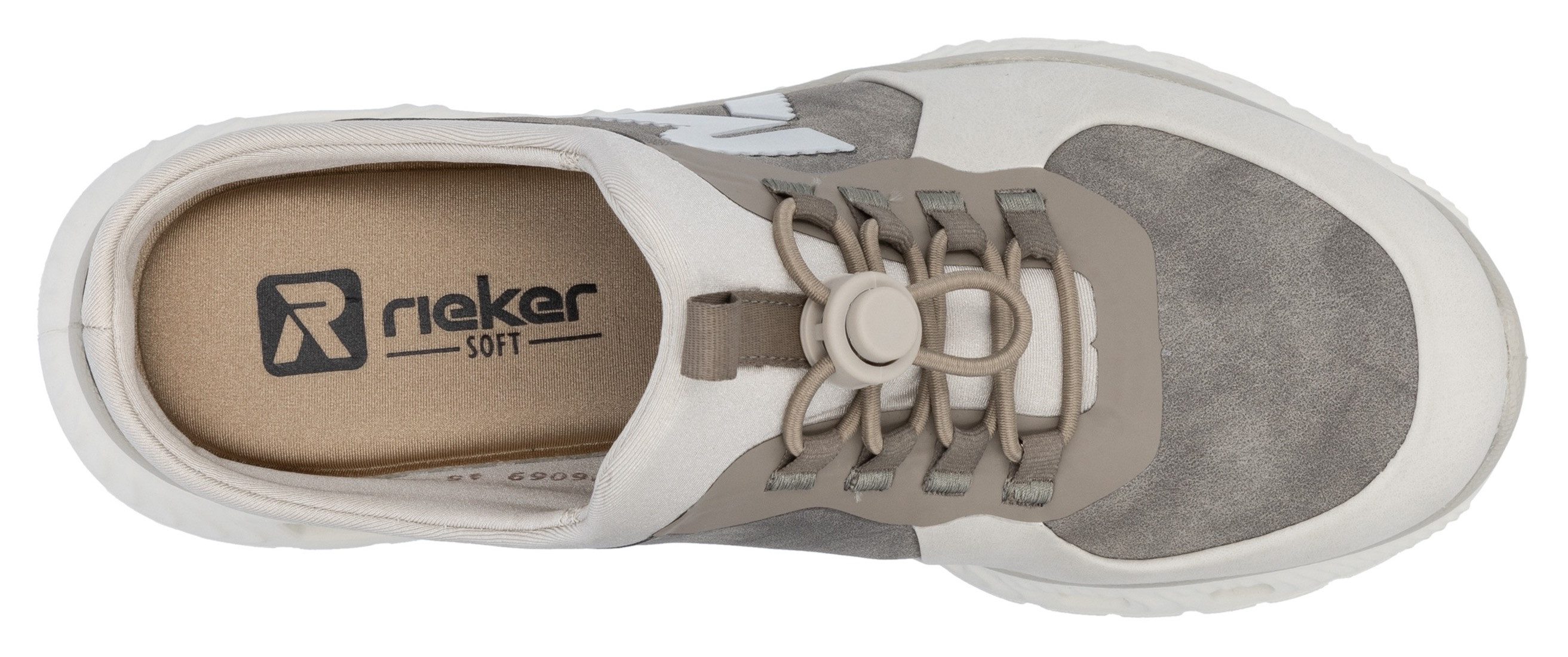RIEKER Sport Clogs , instapschoen, sabotschoen, sneaker met aangebrachte snel sluiting