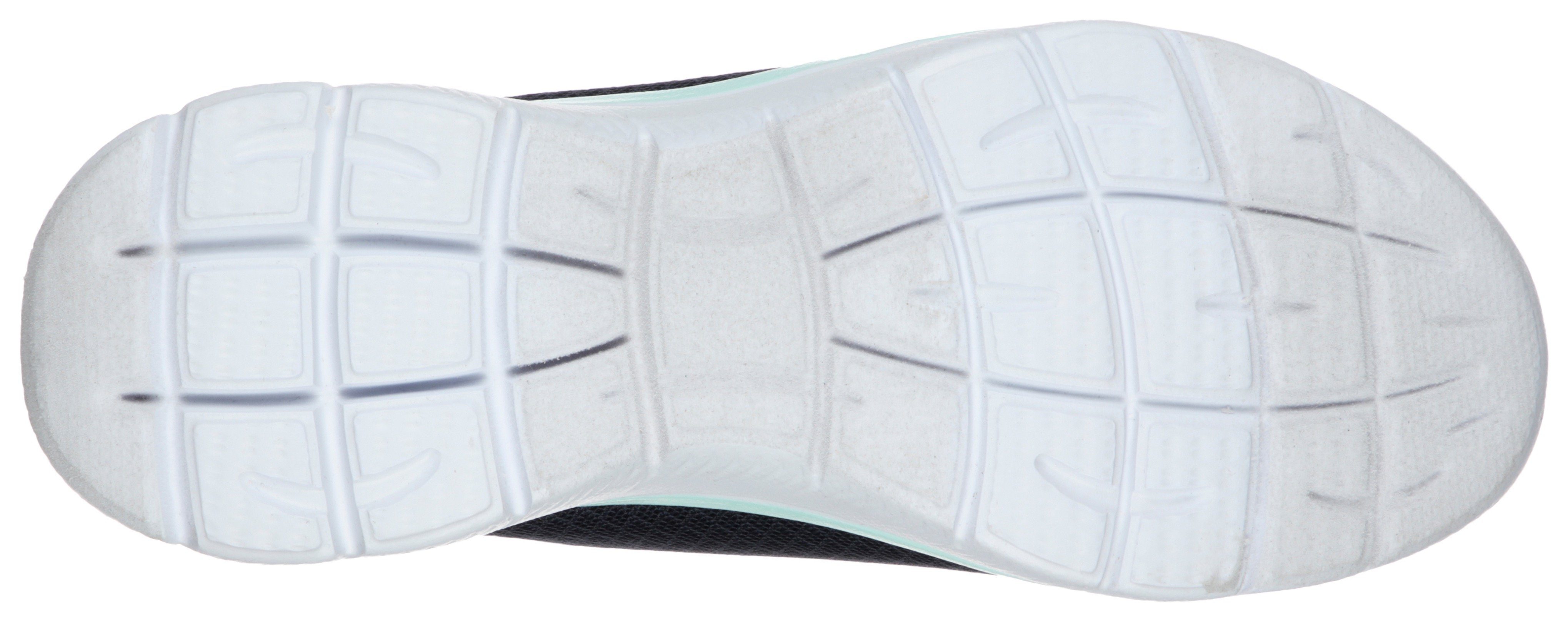 Skechers Slip-on sneakers Summits Vrijetijdsschoen, comfortabele schoen met schokabsorberende tussenzool