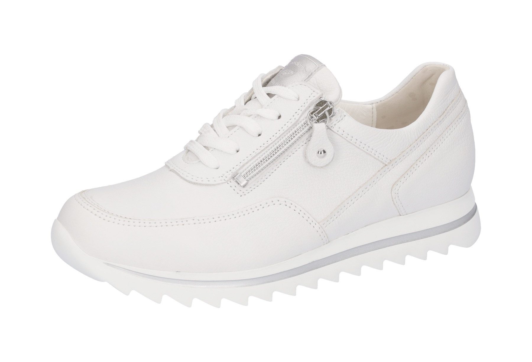 Waldläufer Sneakers met sleehak Haiba , veterschoenen, lage schoen, vrijetijdsschoen in comfortabele breedte h (=zeer breed)