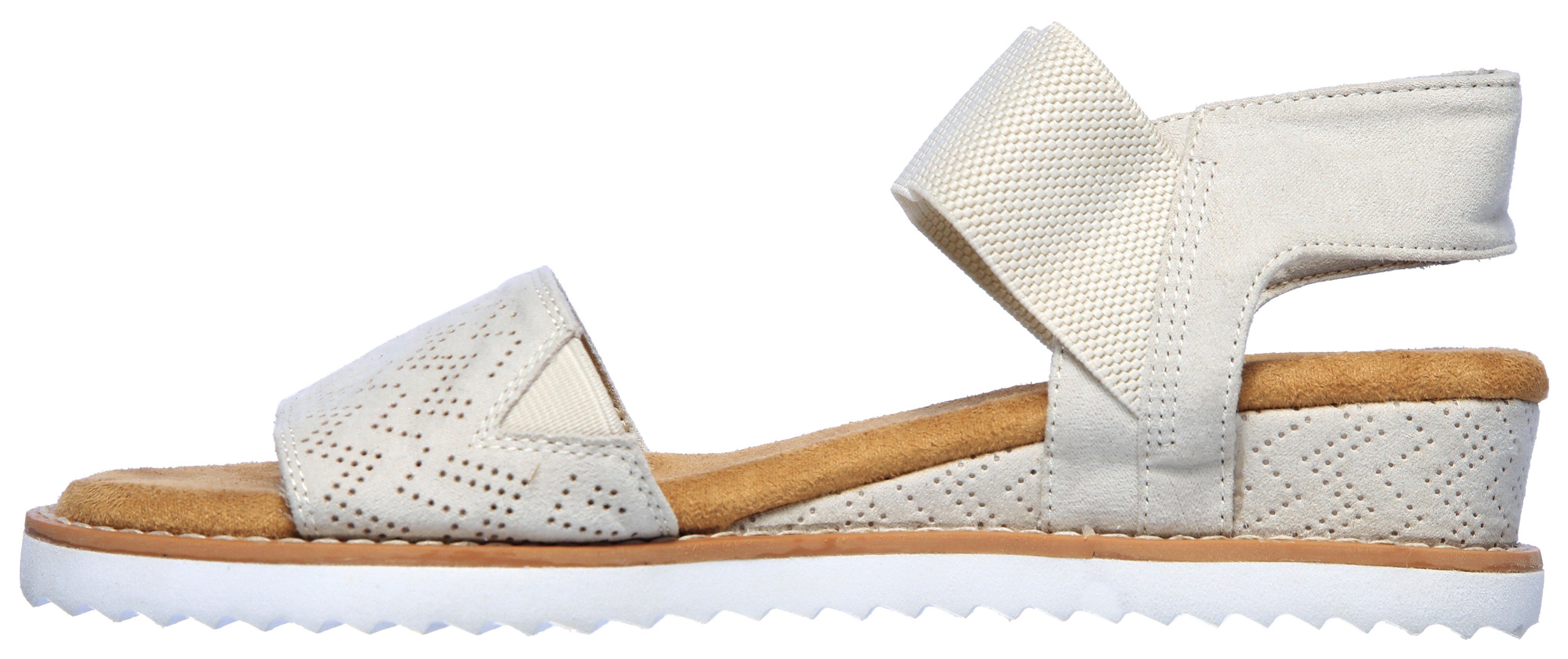 Skechers Sleehaksandaaltjes Desert Kiss Zomerschoen, sandaal met gepolsterde binnenzool