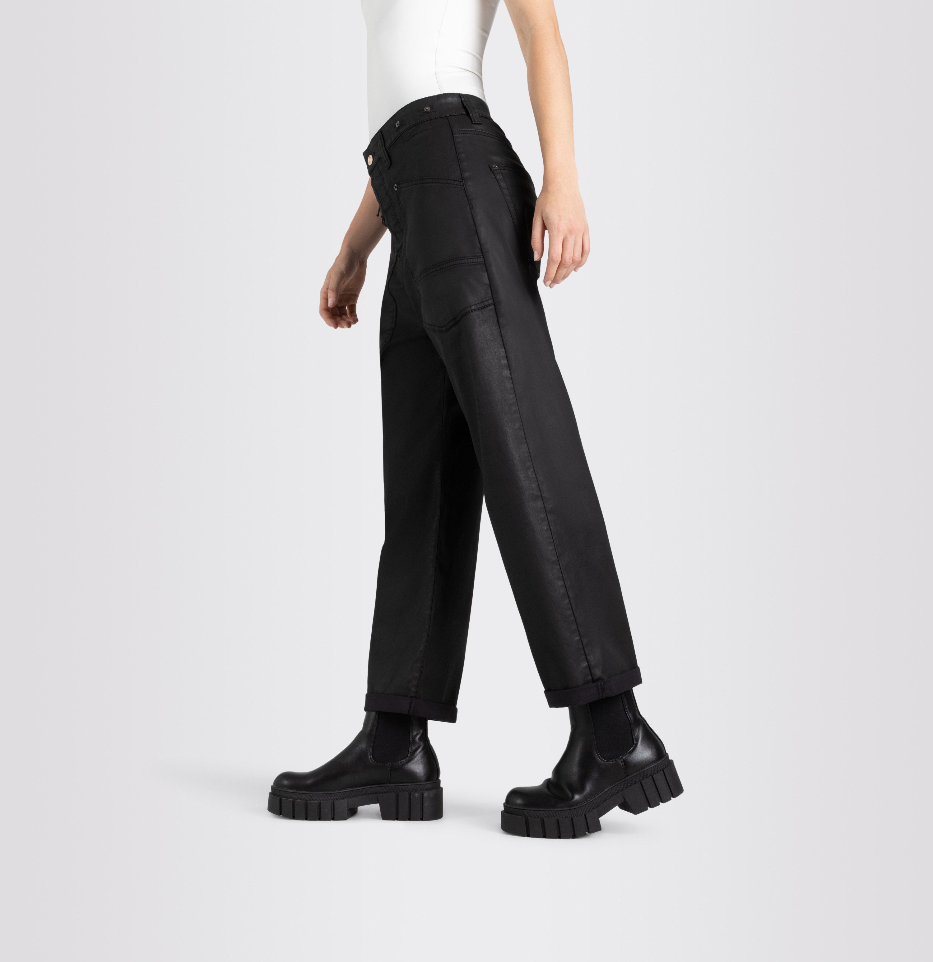 MAC Five-pocketsbroek BAGGY in vrachtstijl