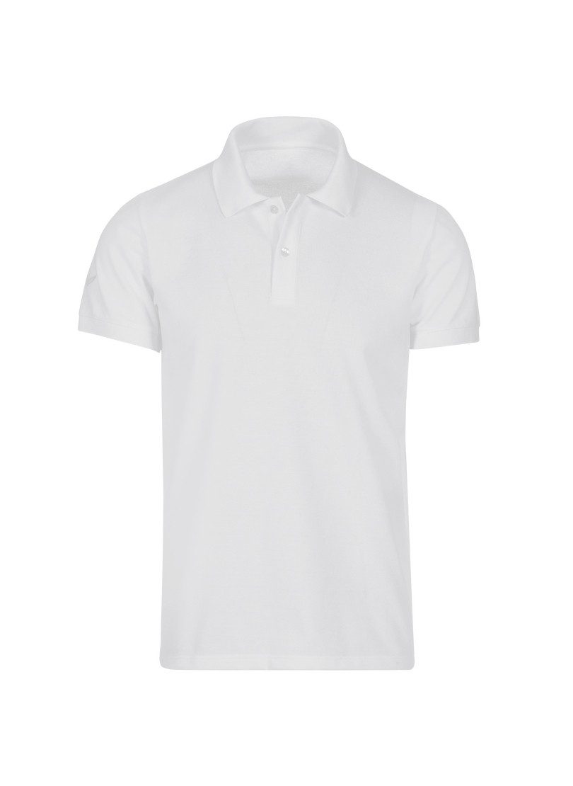 Trigema Poloshirt TRIGEMA slim fit poloshirt van DELUXE-piqué (1-delig)