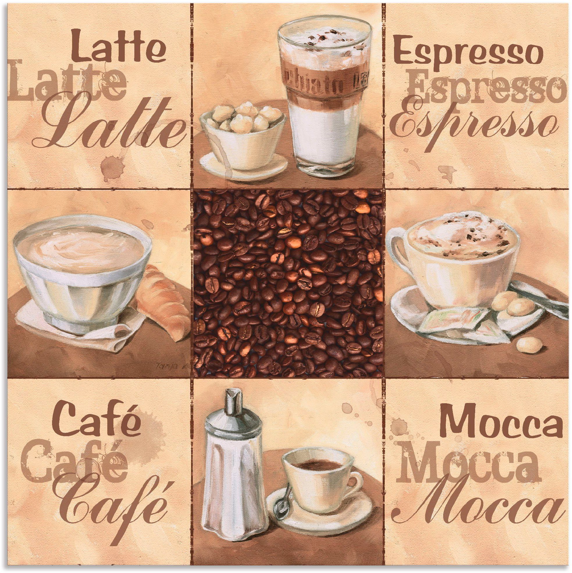 Artland artprint Kaffee Collage II