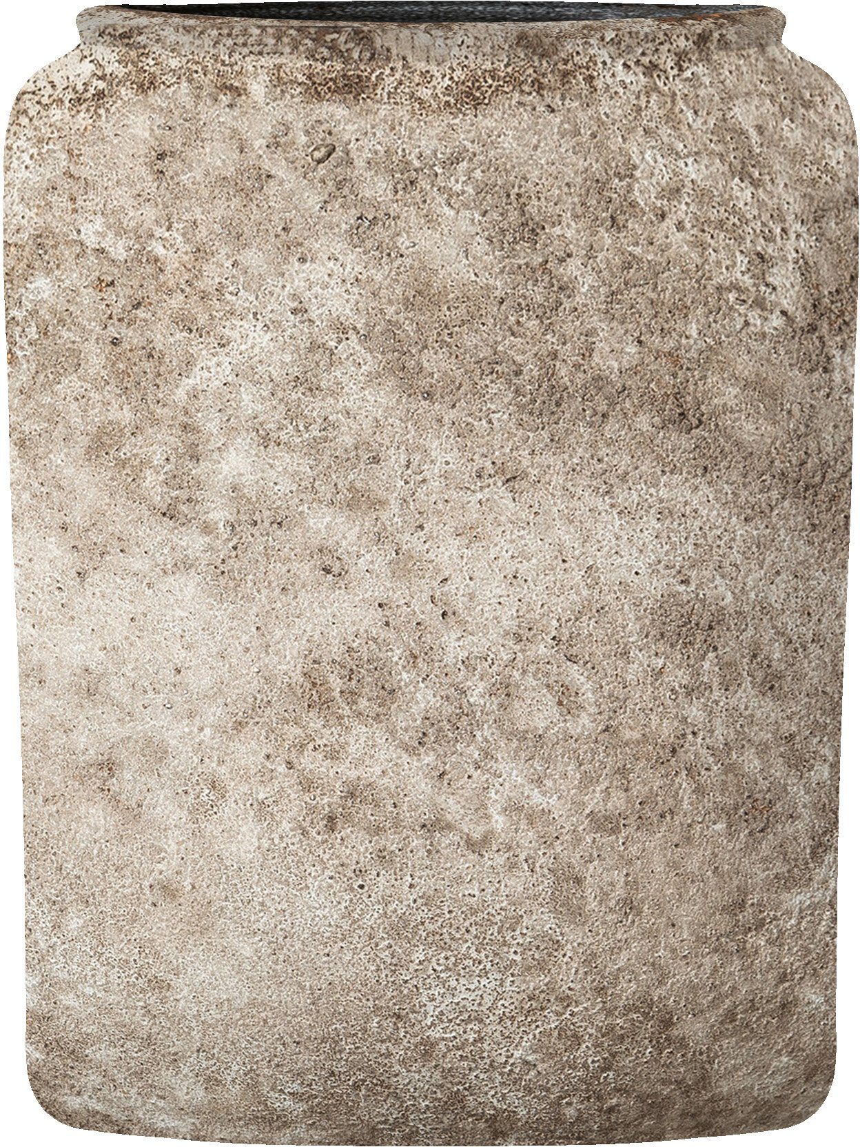 Timbers Vloervaas Quogue Decoratieve vaas van keramiek, in steen-look (1 stuk)