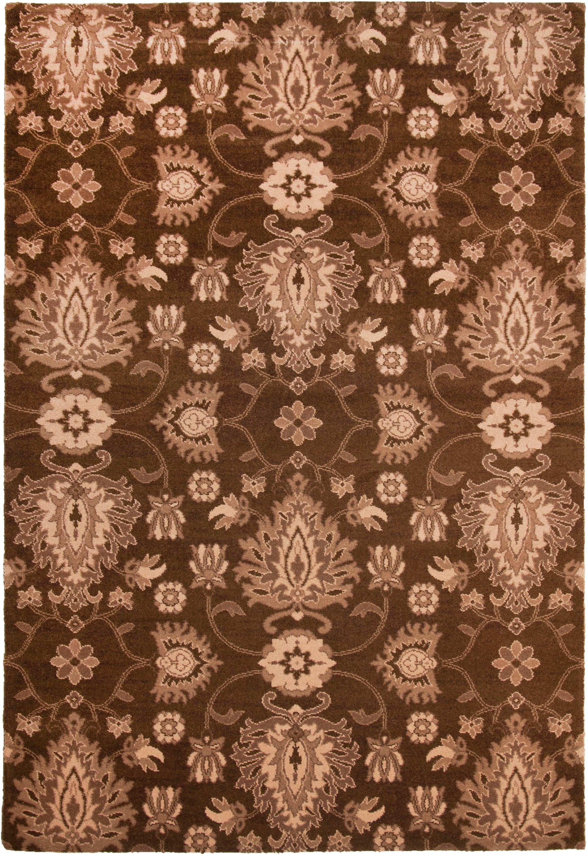THEKO Vloerkleed Timeless 1 Kortpolig, bloemdesign, 80% scheerwol, woonkamer